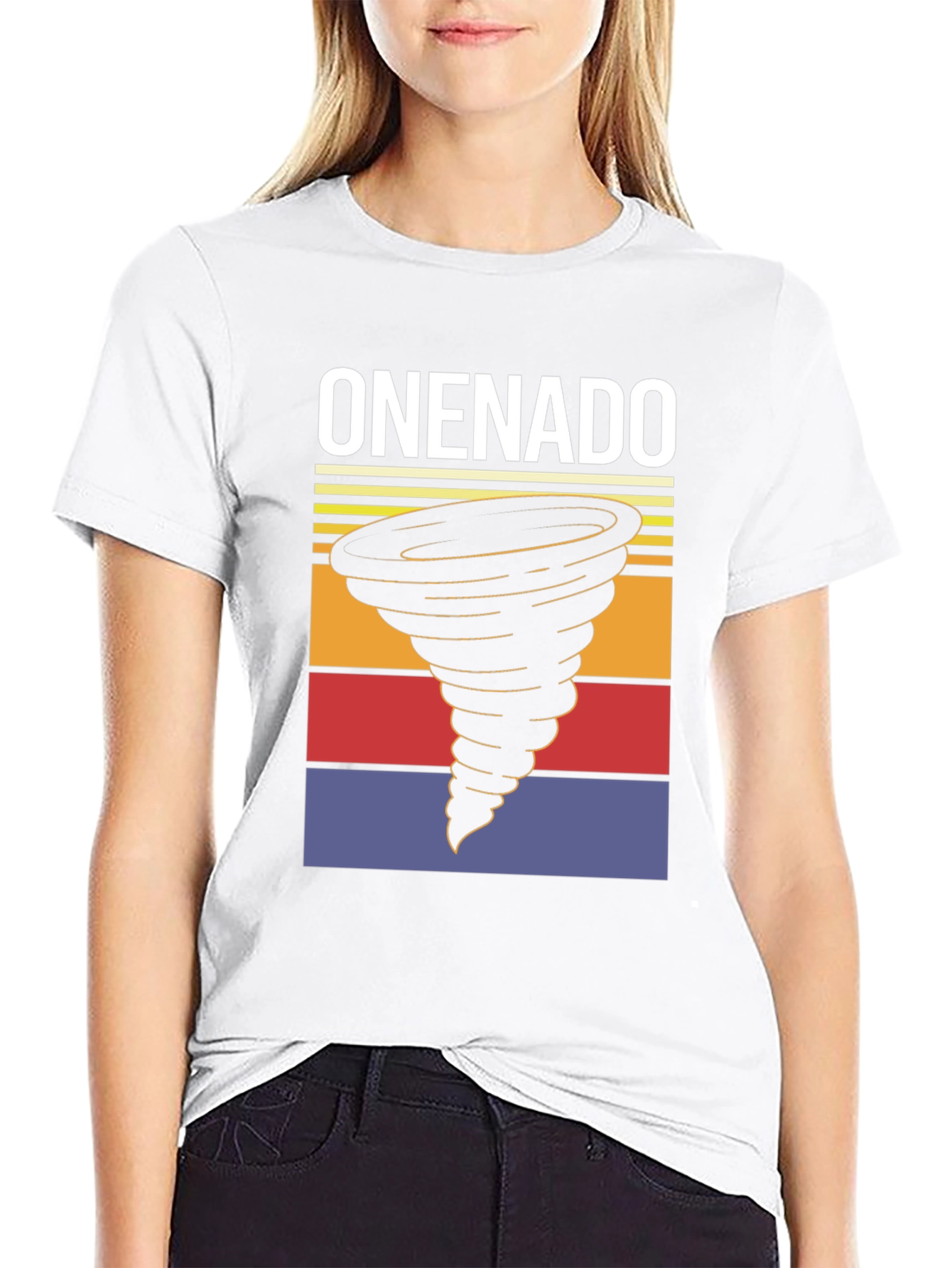 OneNado Tornado Graphic T-Shirt - Black