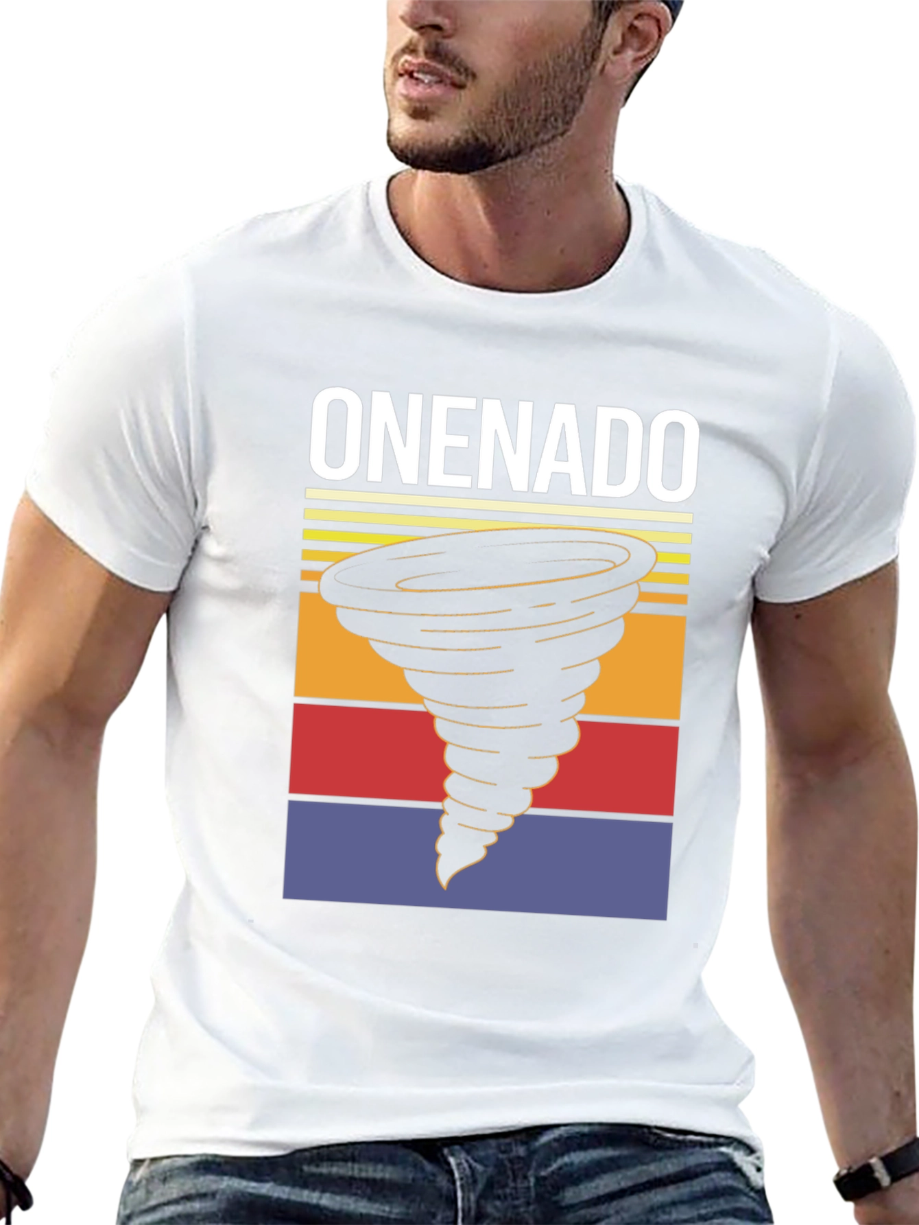 OneNado Tornado Graphic T-Shirt - Black