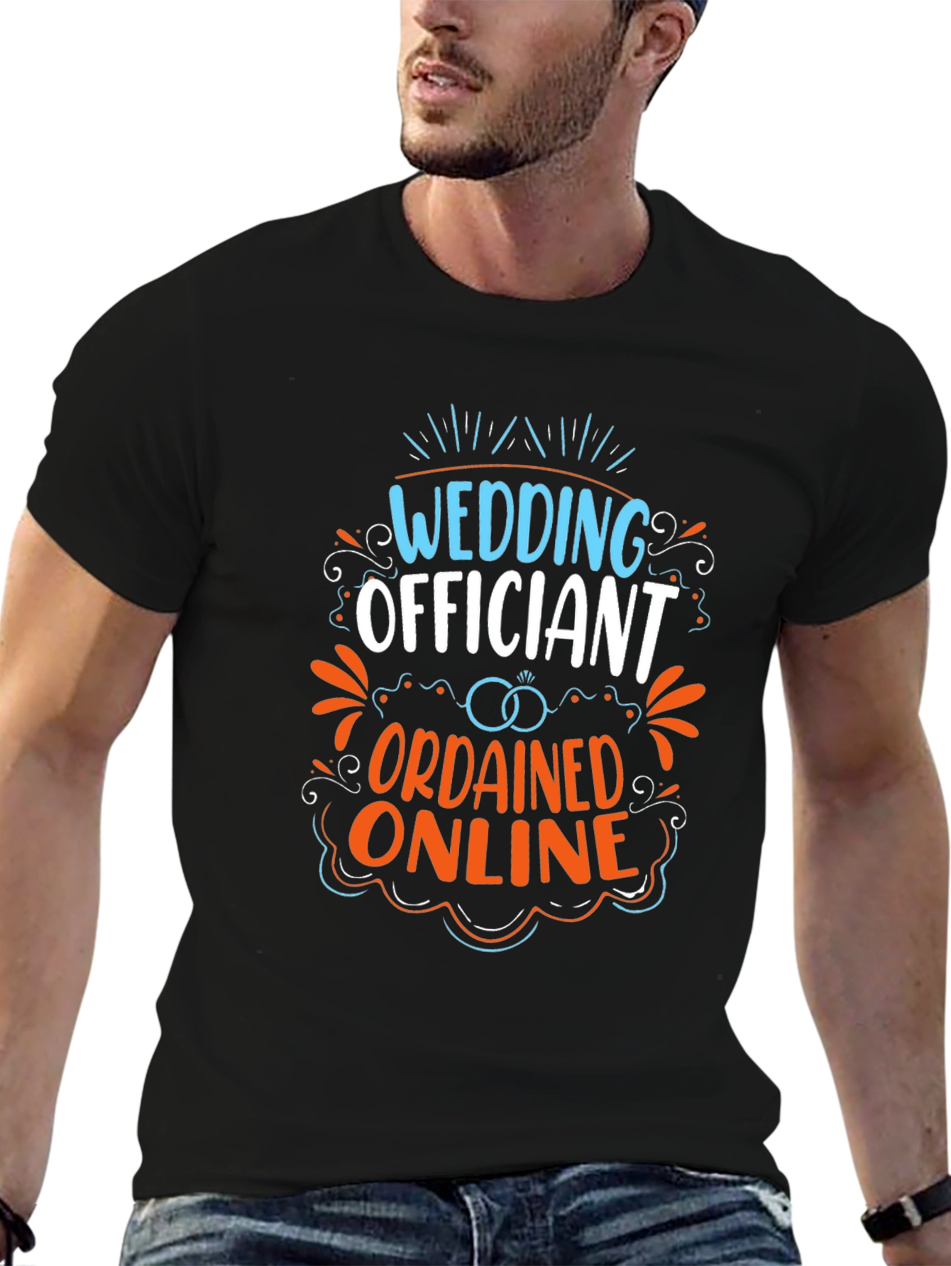 Wedding Officiant Ordained Online T-Shirt