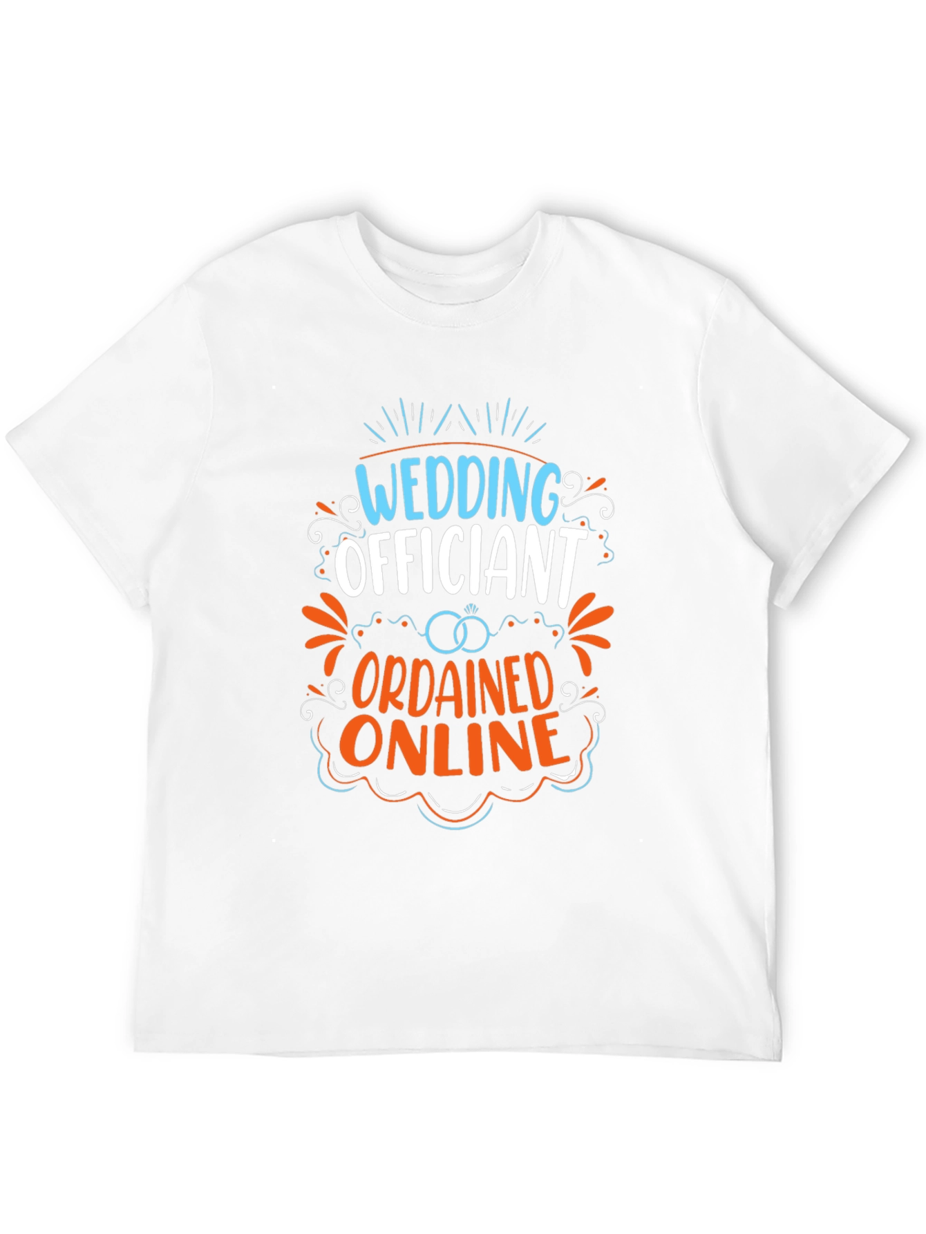 Wedding Officiant Ordained Online T-Shirt