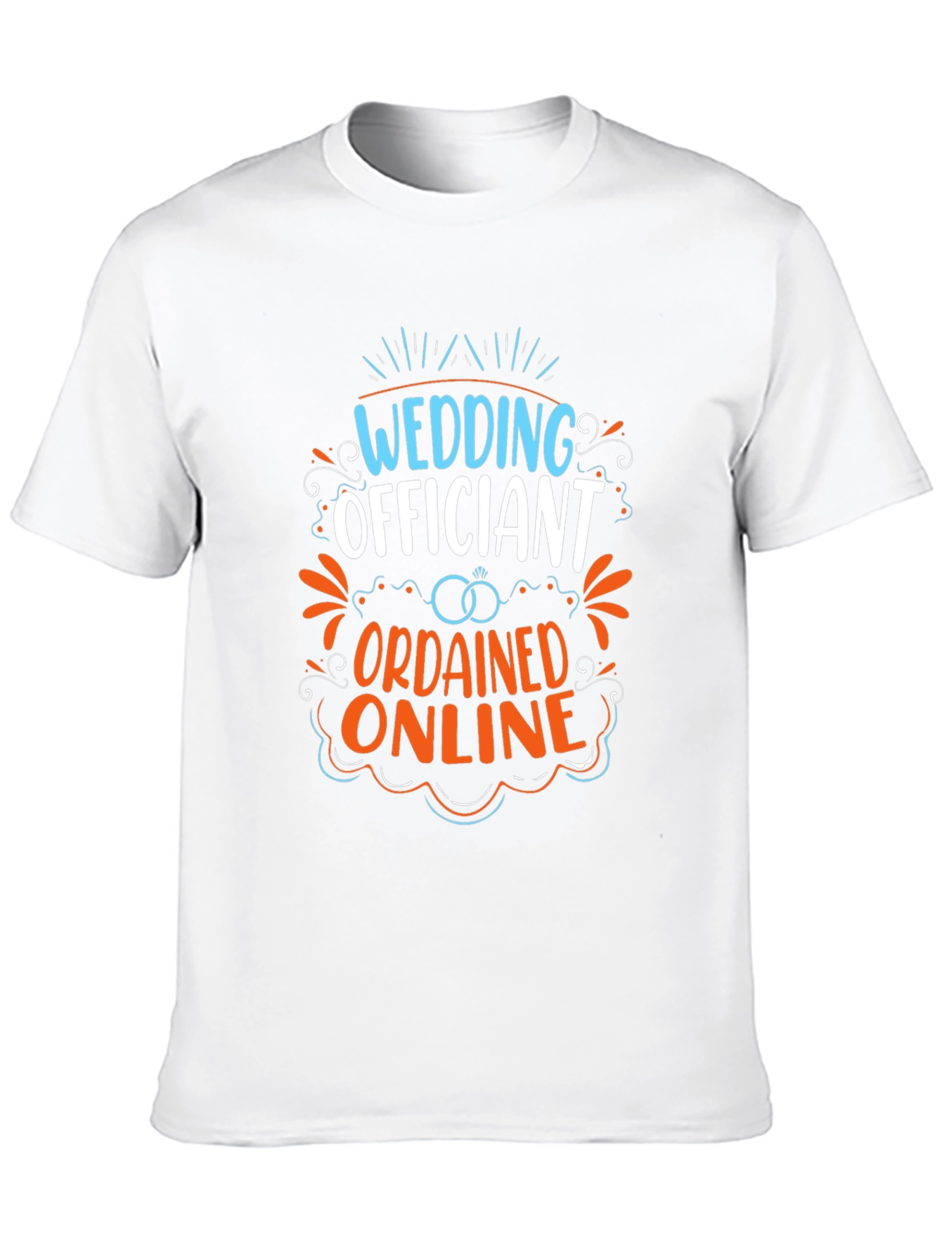 Wedding Officiant Ordained Online T-Shirt