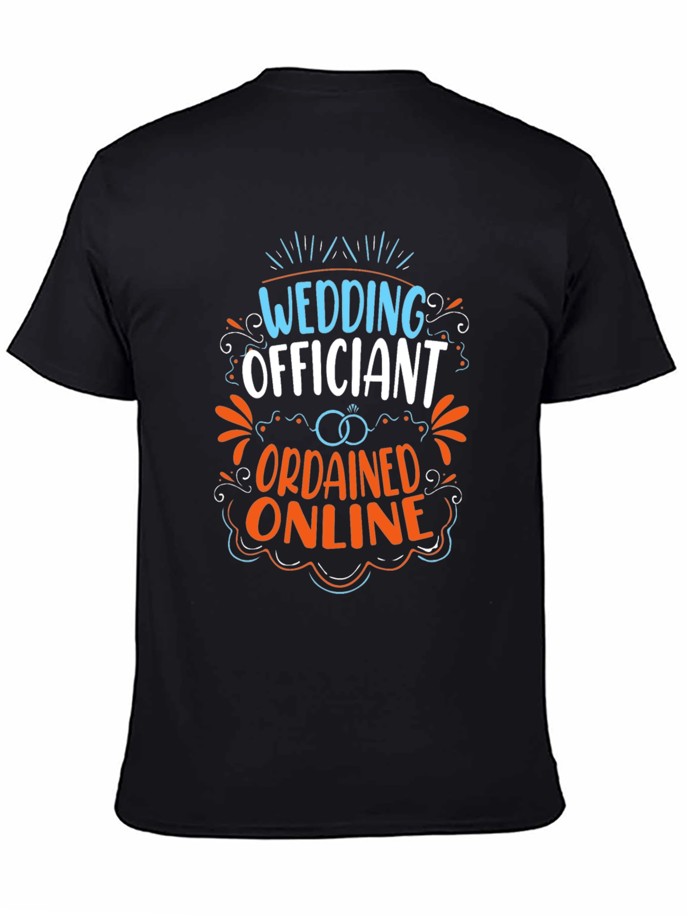 Wedding Officiant Ordained Online T-Shirt
