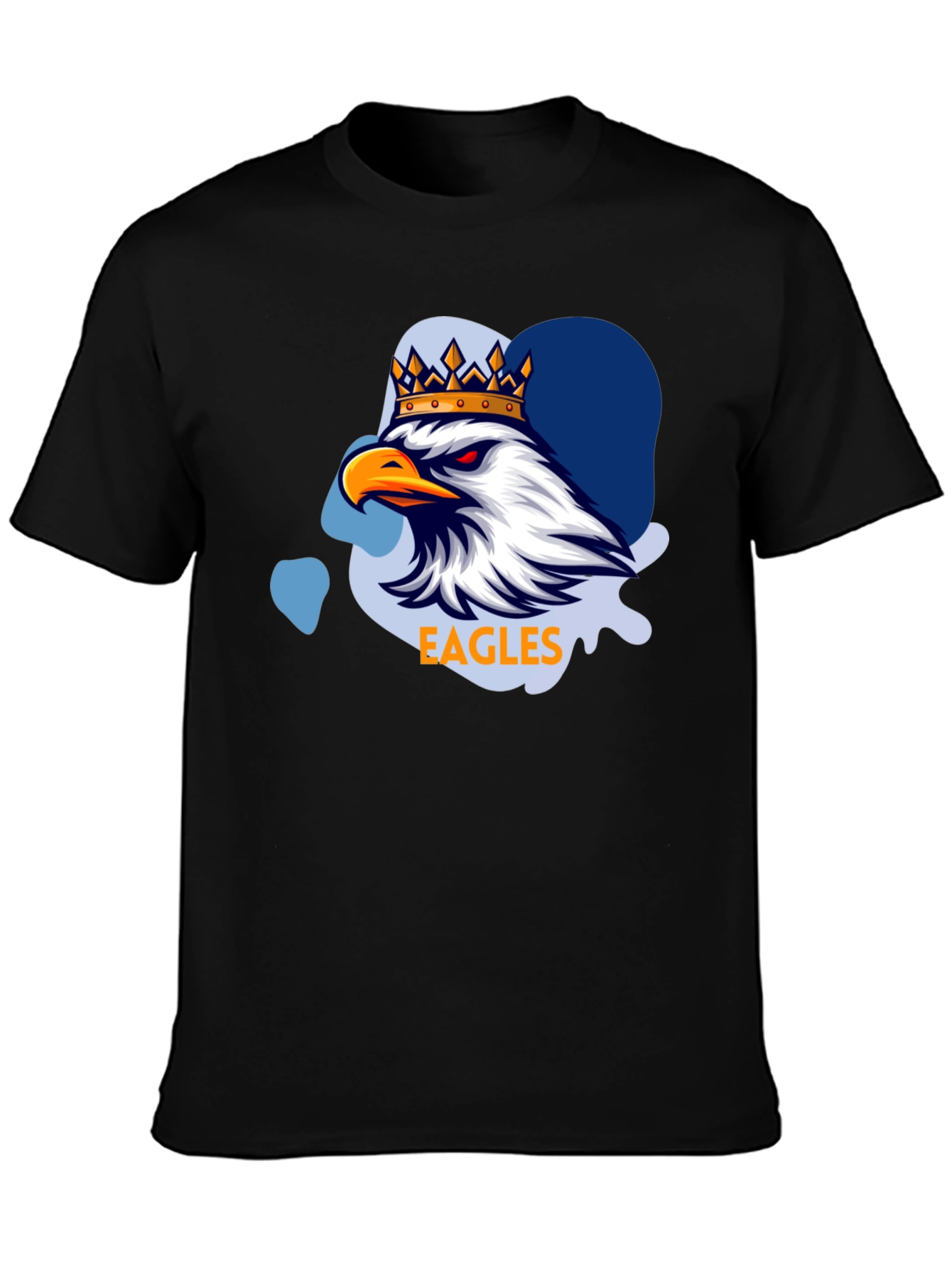 Eagles Crown Graphic Tee - Black T-Shirt