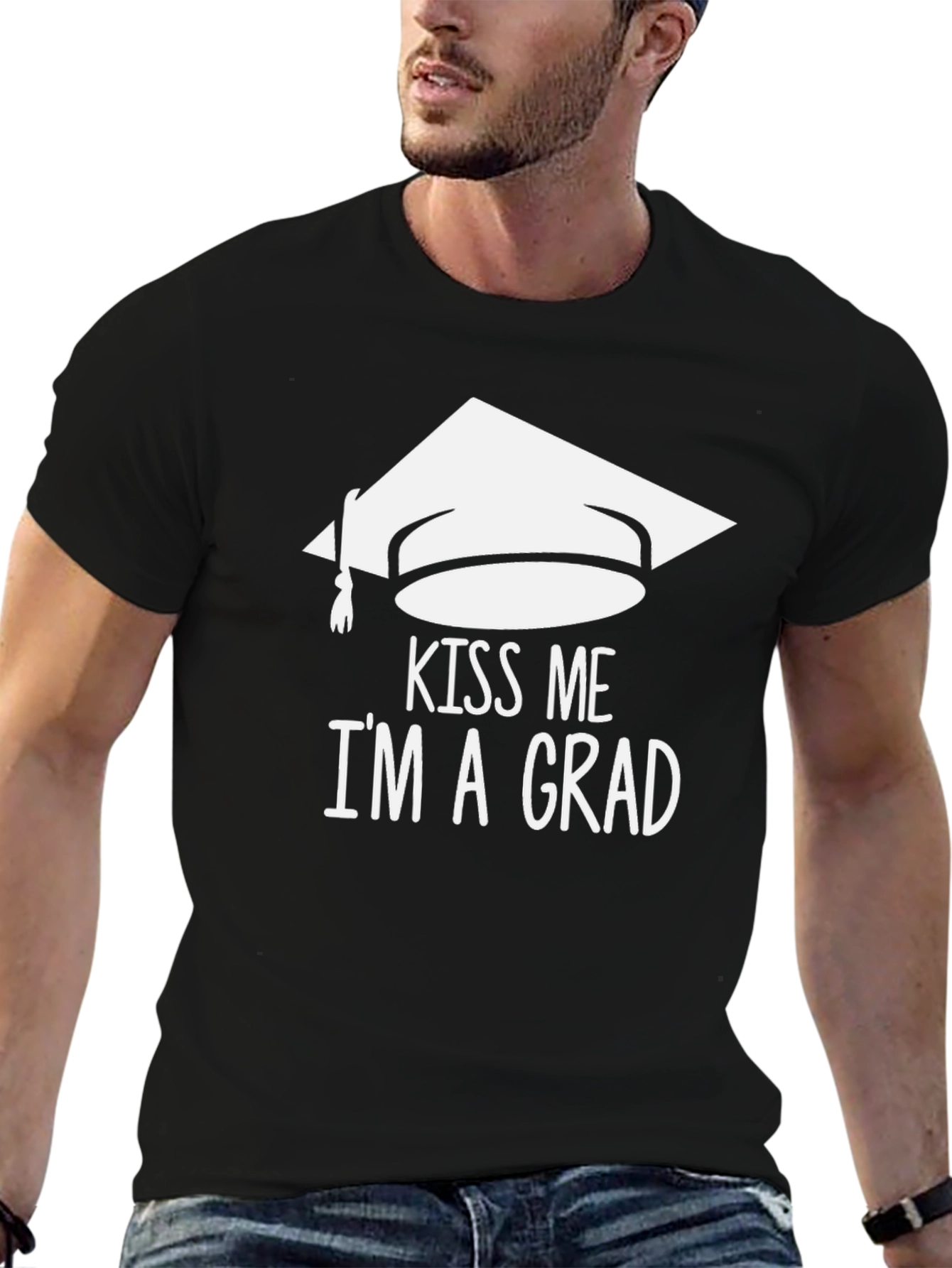Kiss Me Im A Grad T-Shirt Graduation Party