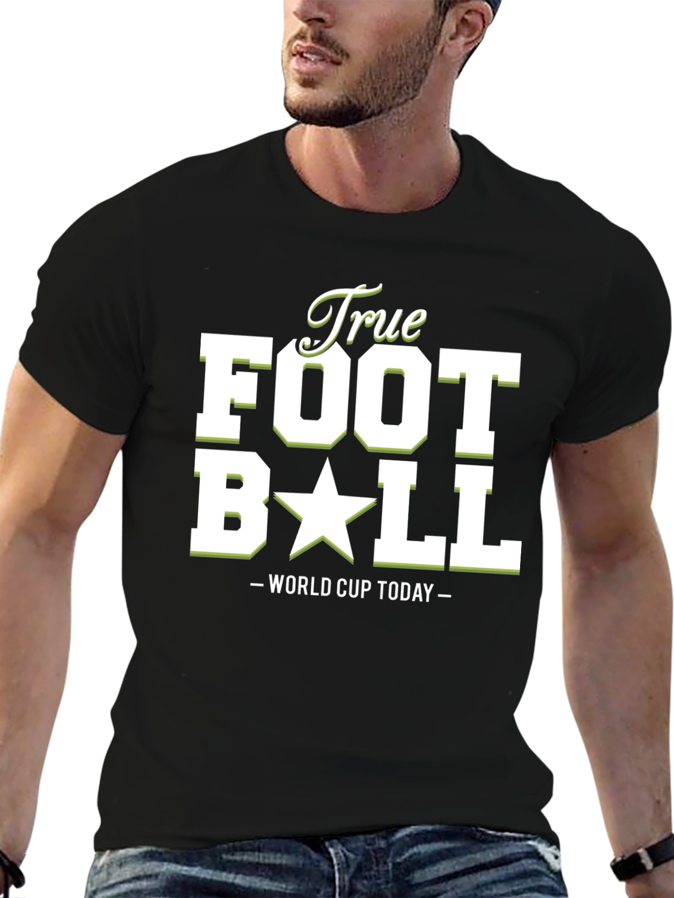 True Football World Cup Graphic T-Shirt