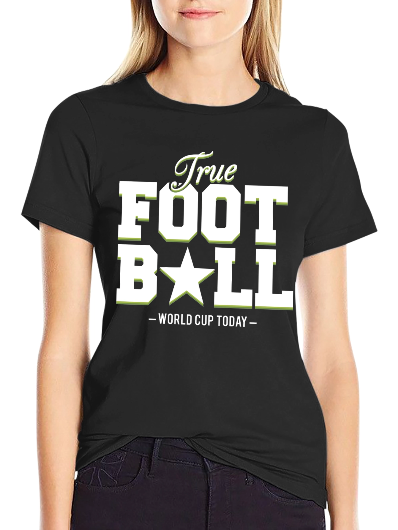 True Football World Cup Graphic T-Shirt