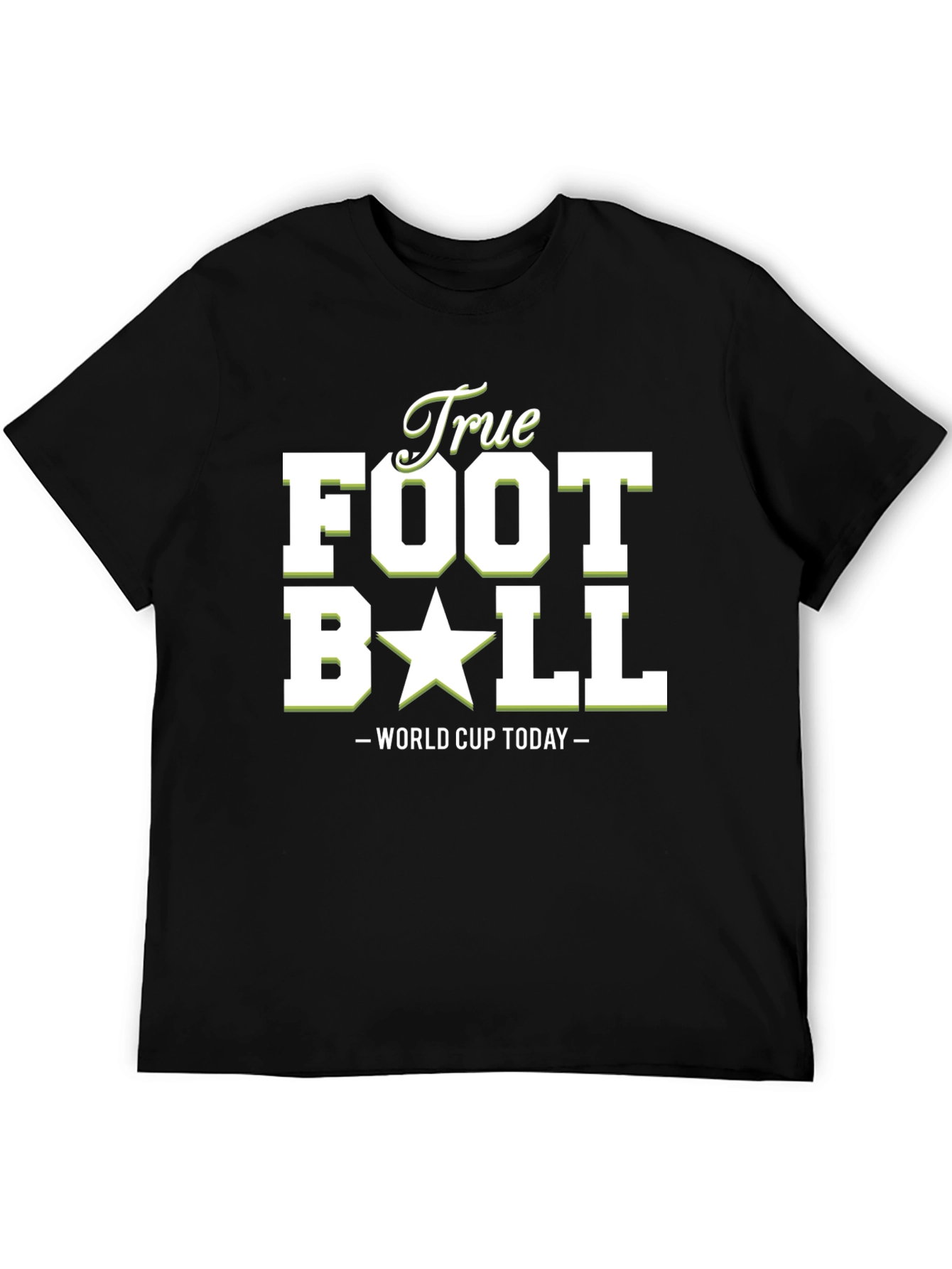 True Football World Cup Graphic T-Shirt