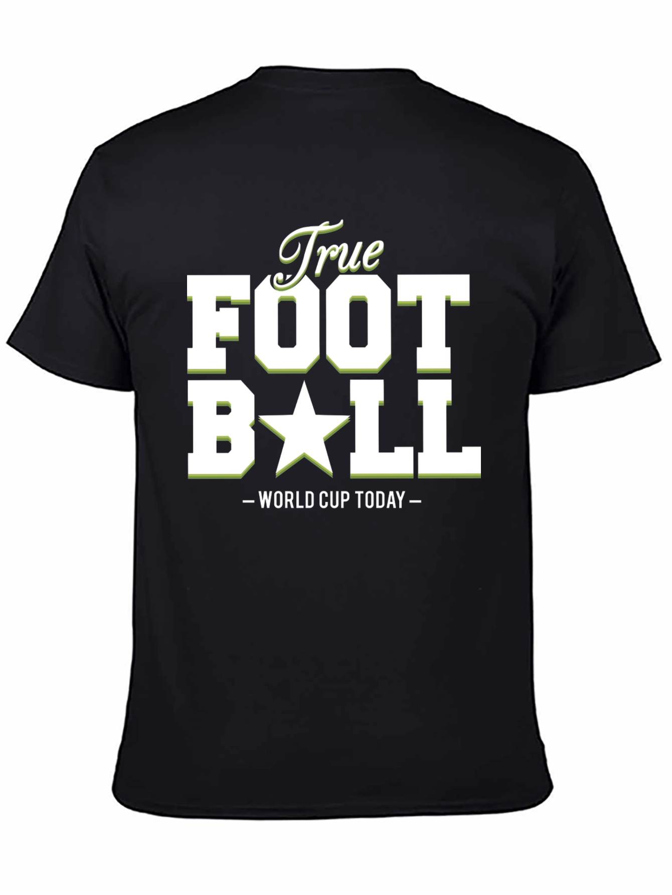 True Football World Cup Graphic T-Shirt