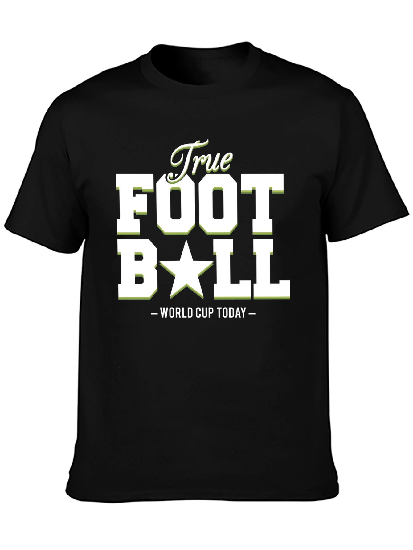 True Football World Cup Graphic T-Shirt