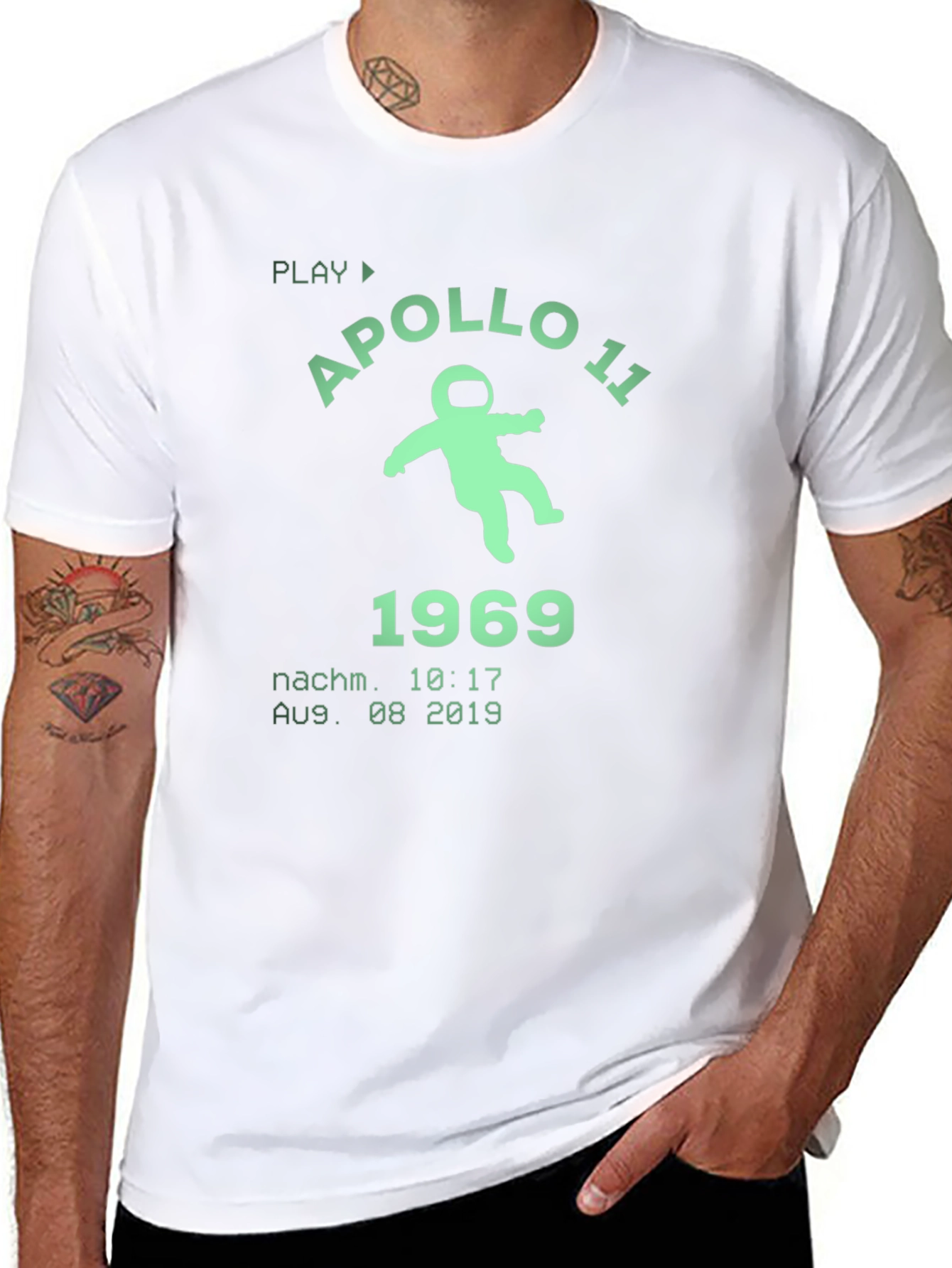 Apollo 11 Moon Landing Graphic Tee