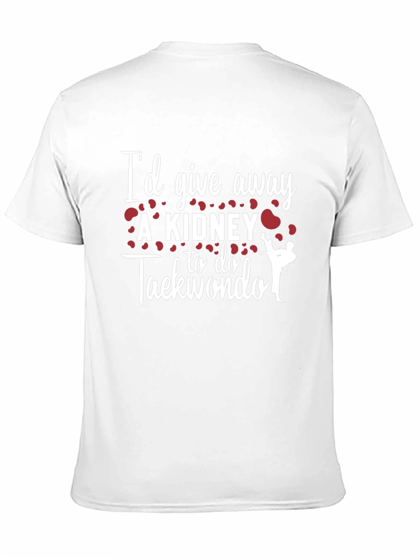 Taekwondo Kidney Funny Graphic T-Shirt