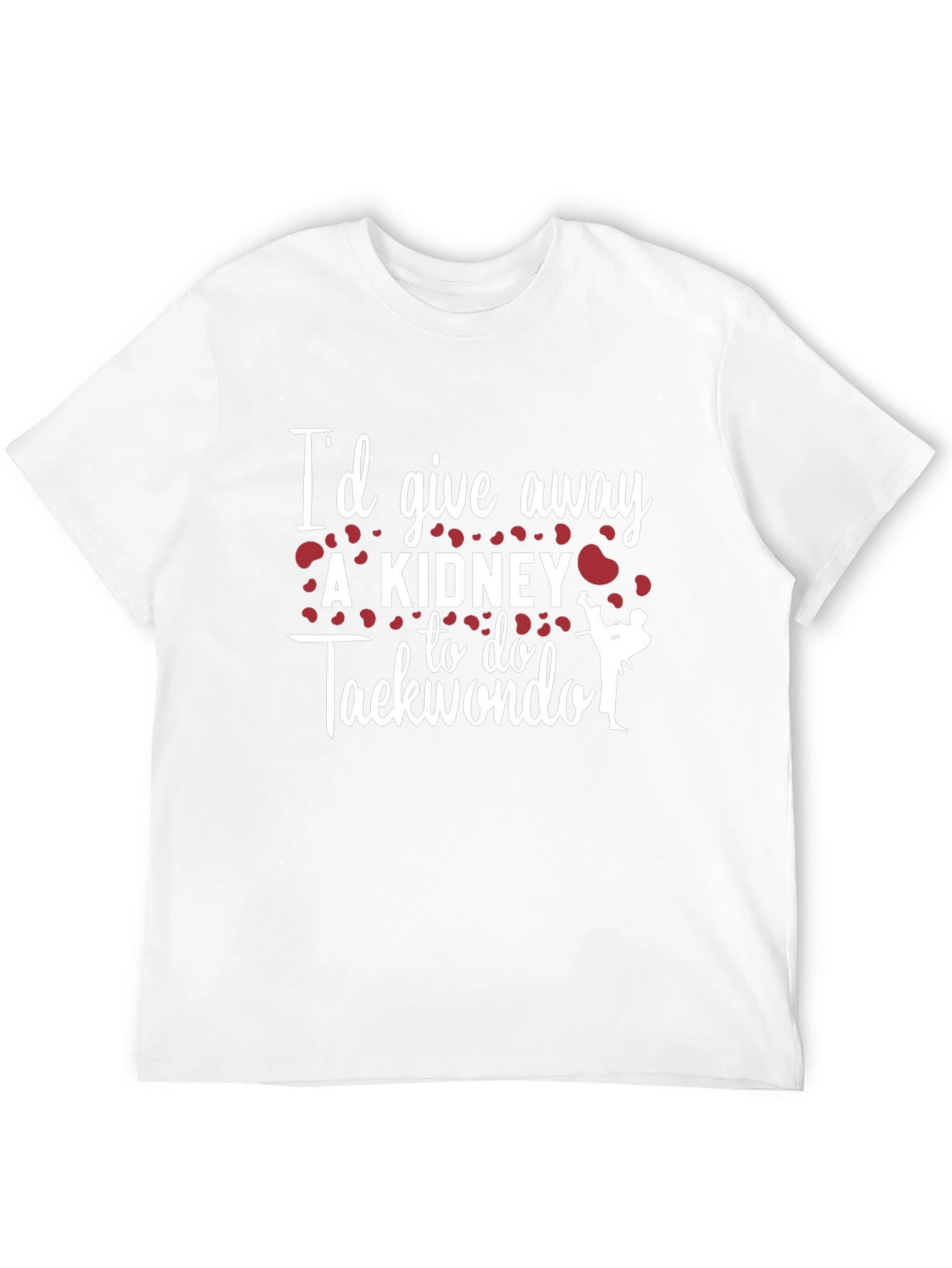 Taekwondo Kidney Funny Graphic T-Shirt