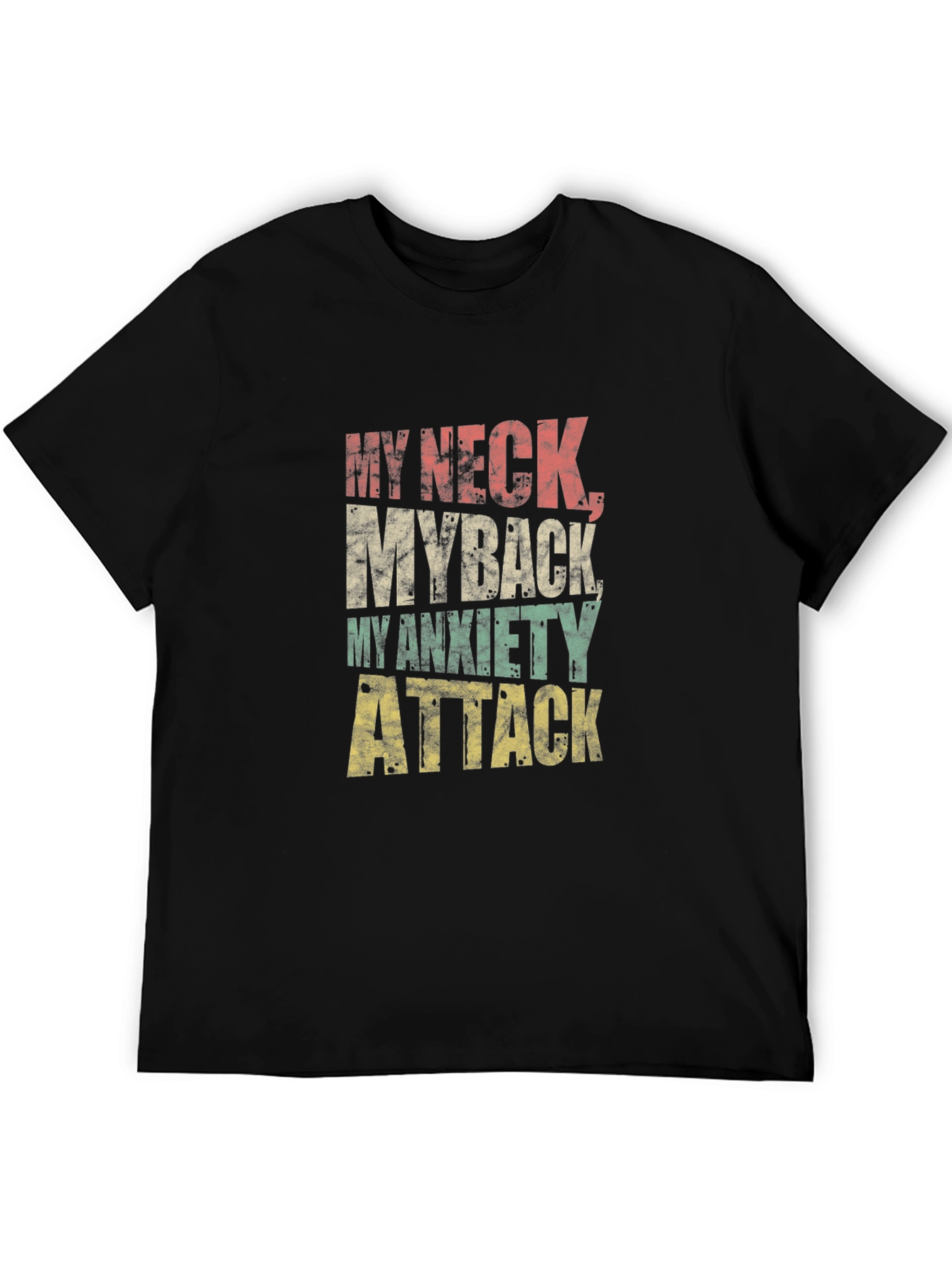 Humorous My Neck My Back Graphic T-Shirt