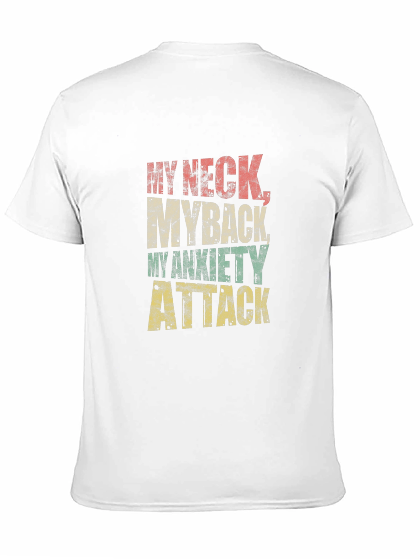 Humorous My Neck My Back Graphic T-Shirt