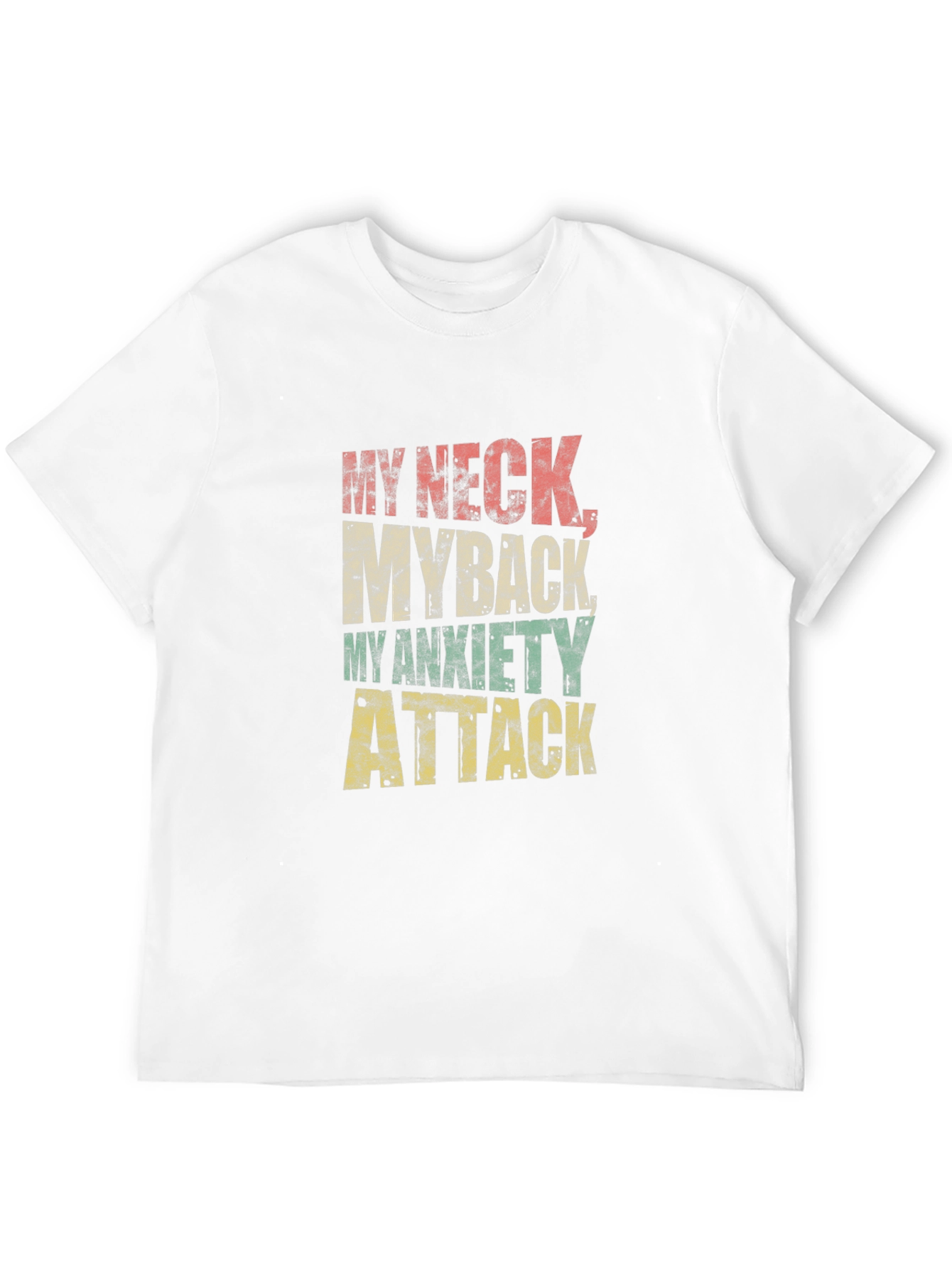 Humorous My Neck My Back Graphic T-Shirt