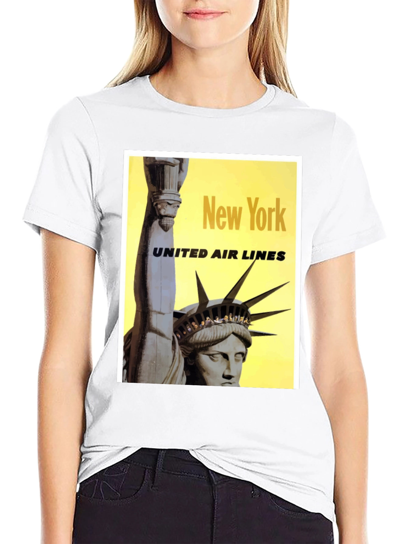 New York United Air Lines T-Shirt
