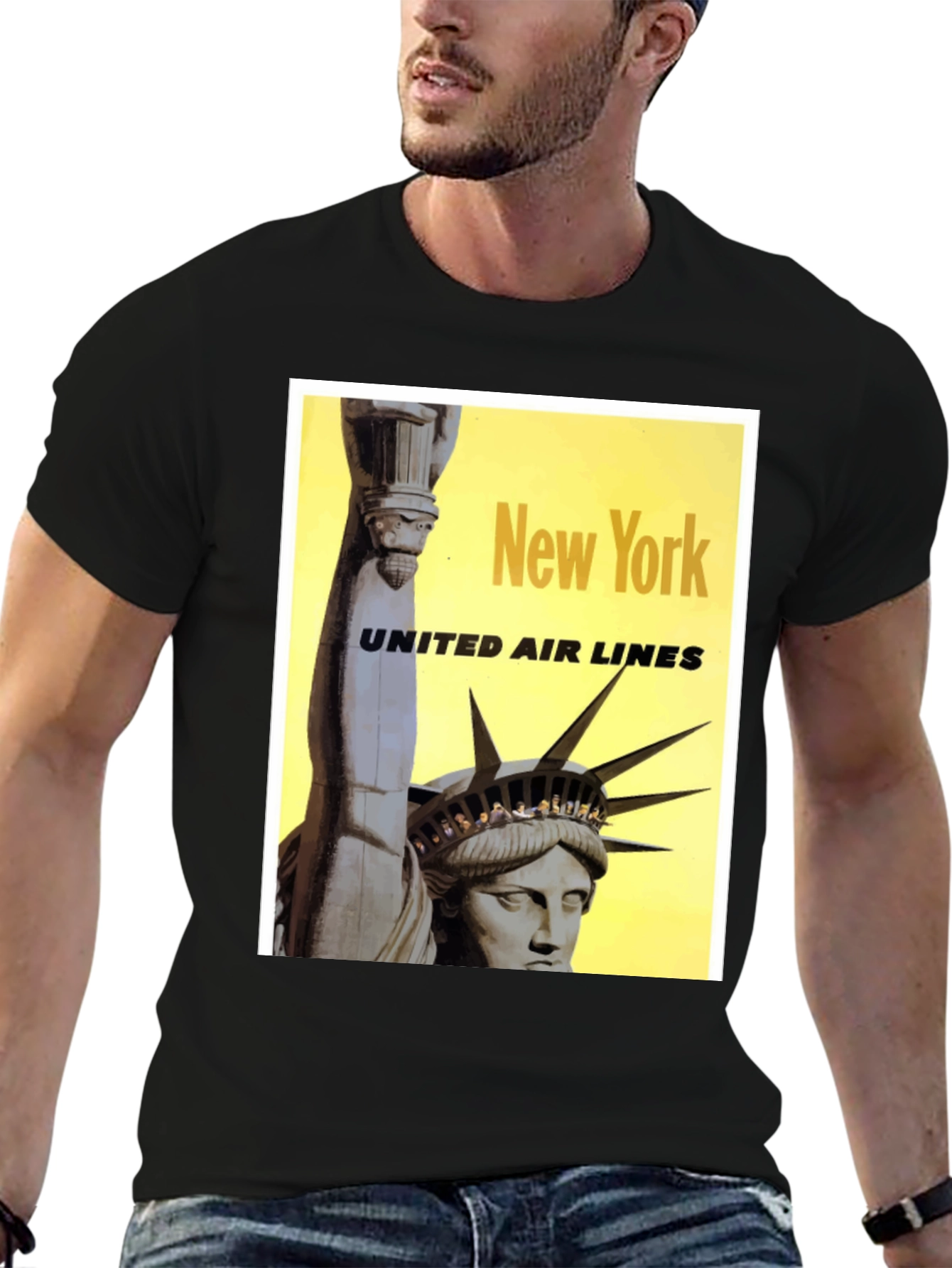 New York United Air Lines T-Shirt