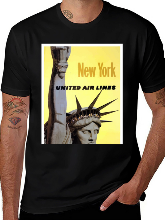 New York United Air Lines T-Shirt