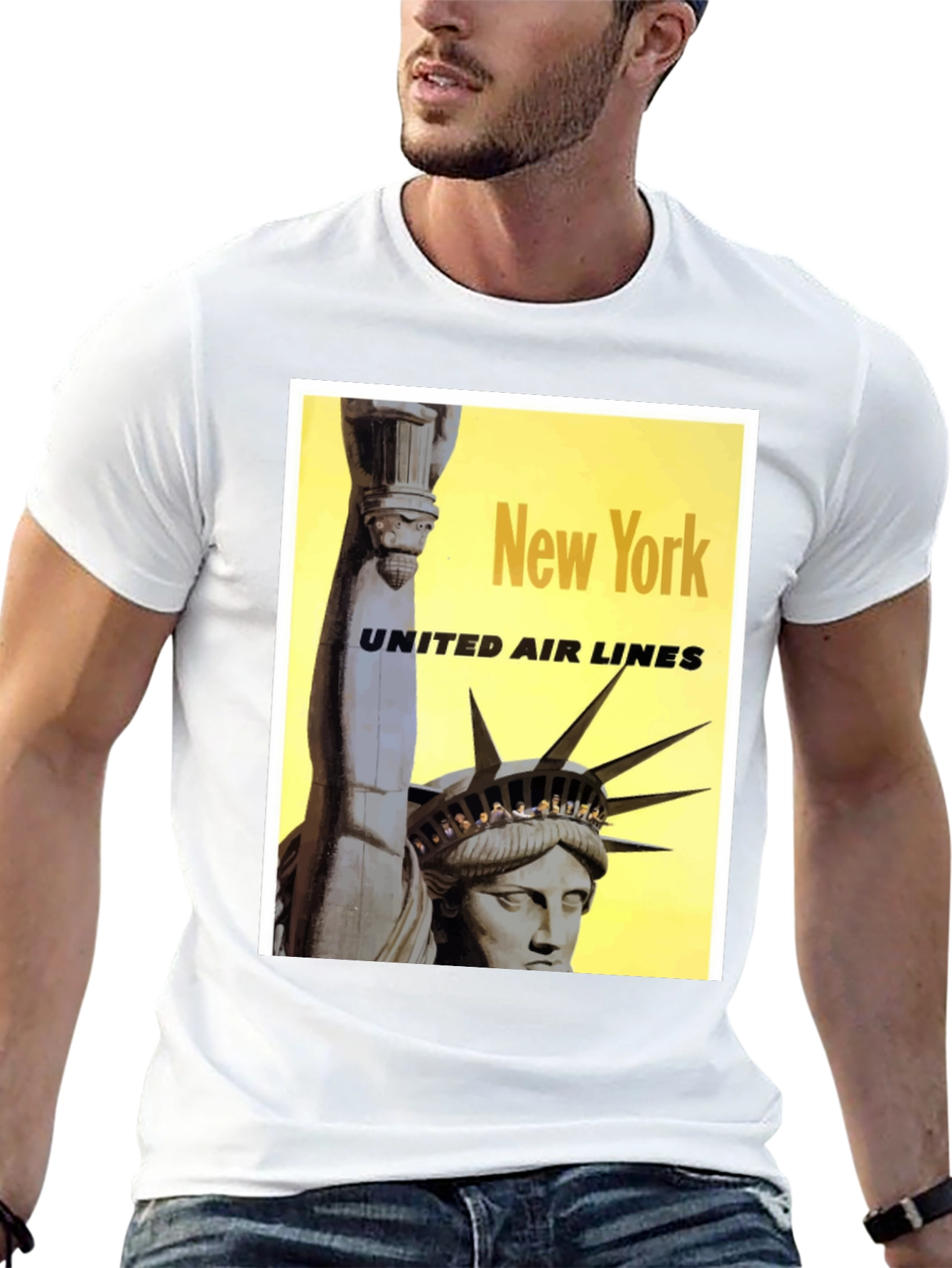New York United Air Lines T-Shirt