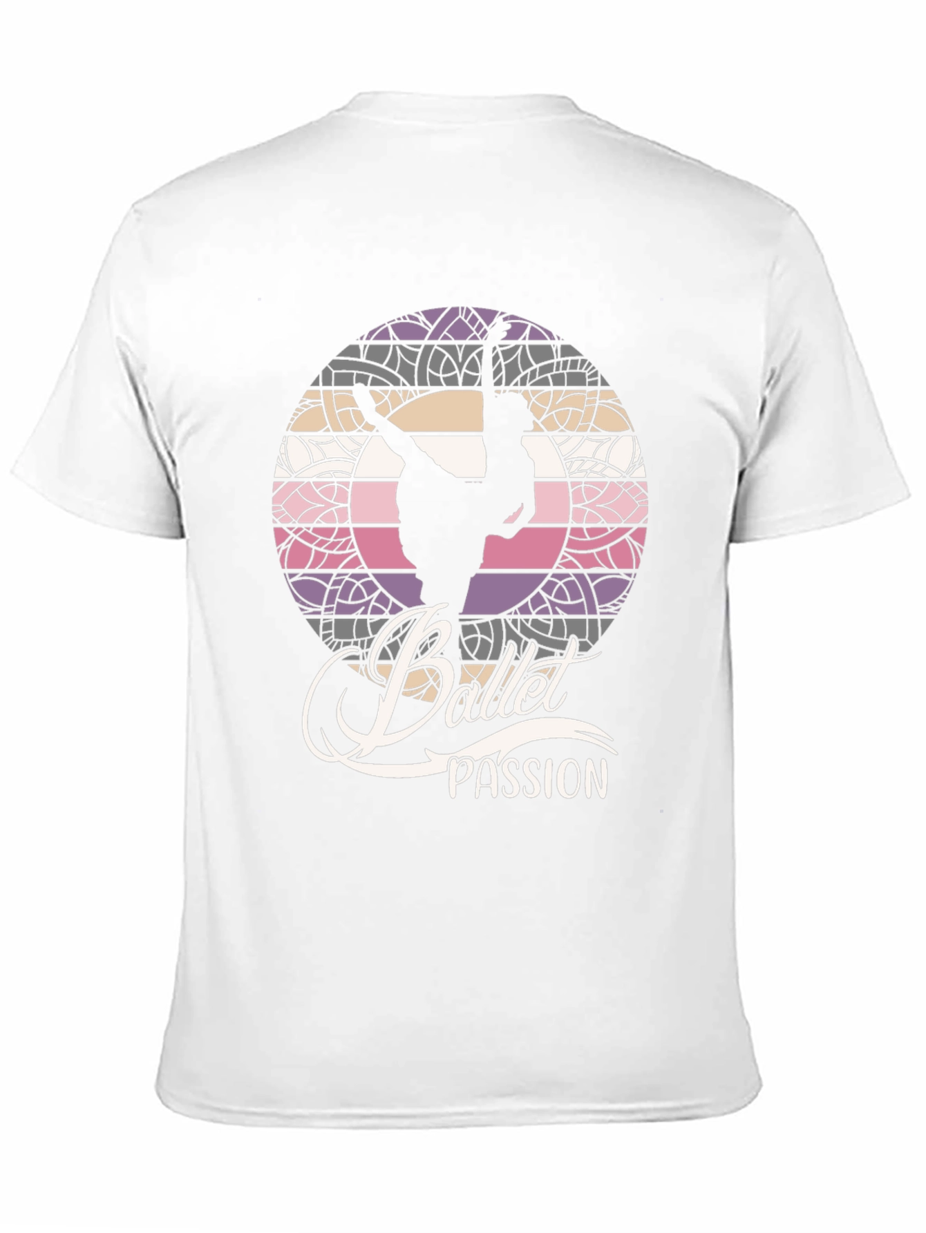 Ballet Passion T-Shirt - Dancer Mandala Tee