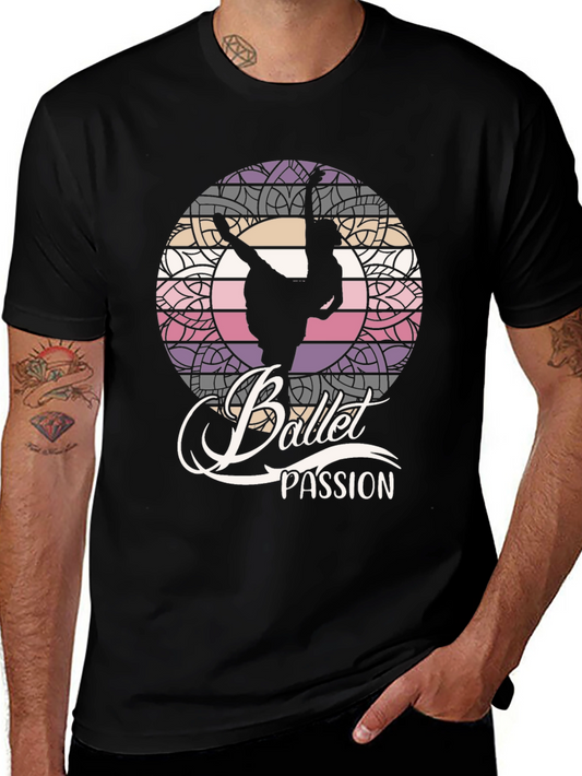 Ballet Passion T-Shirt - Dancer Mandala Tee