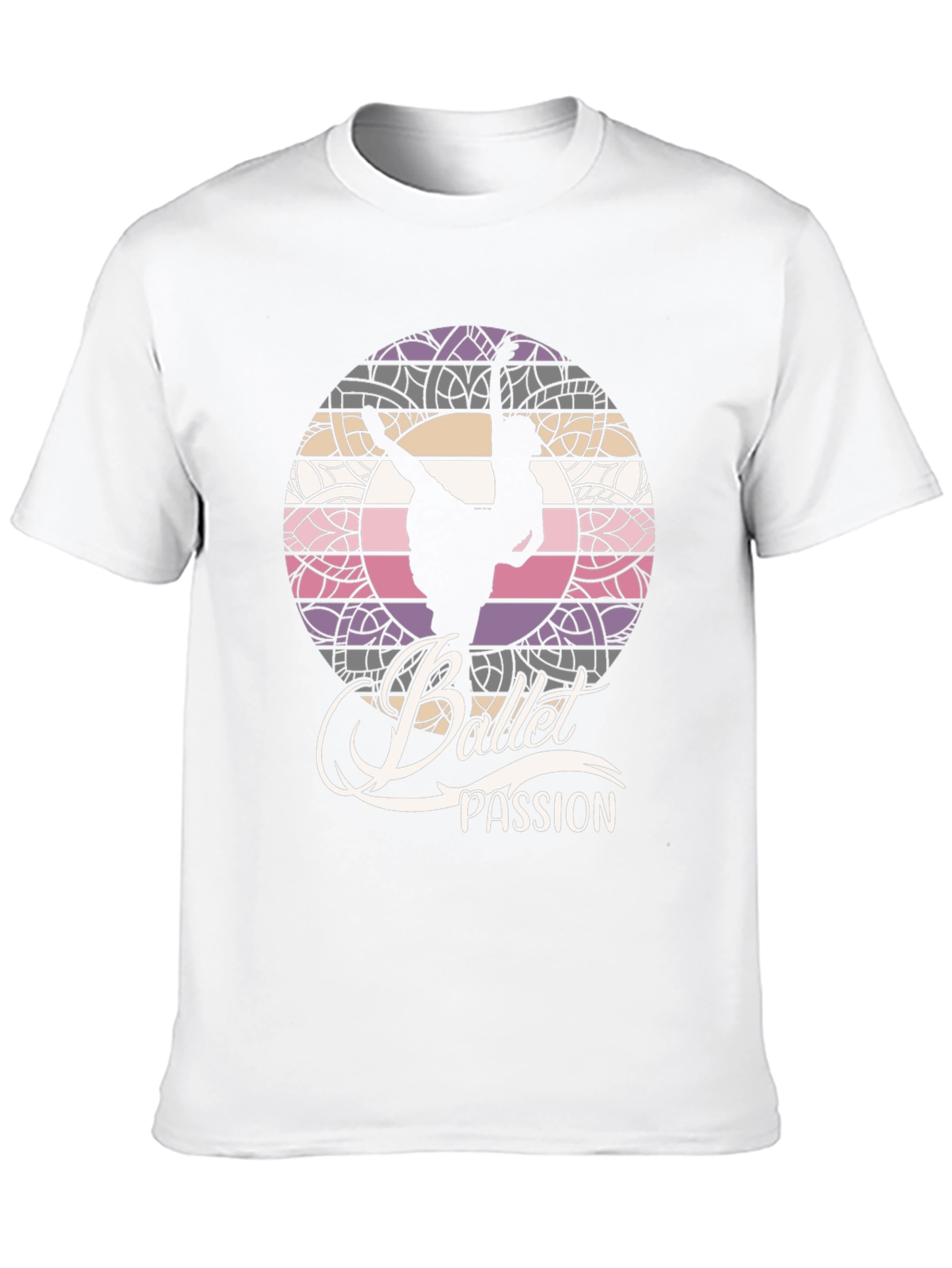 Ballet Passion T-Shirt - Dancer Mandala Tee