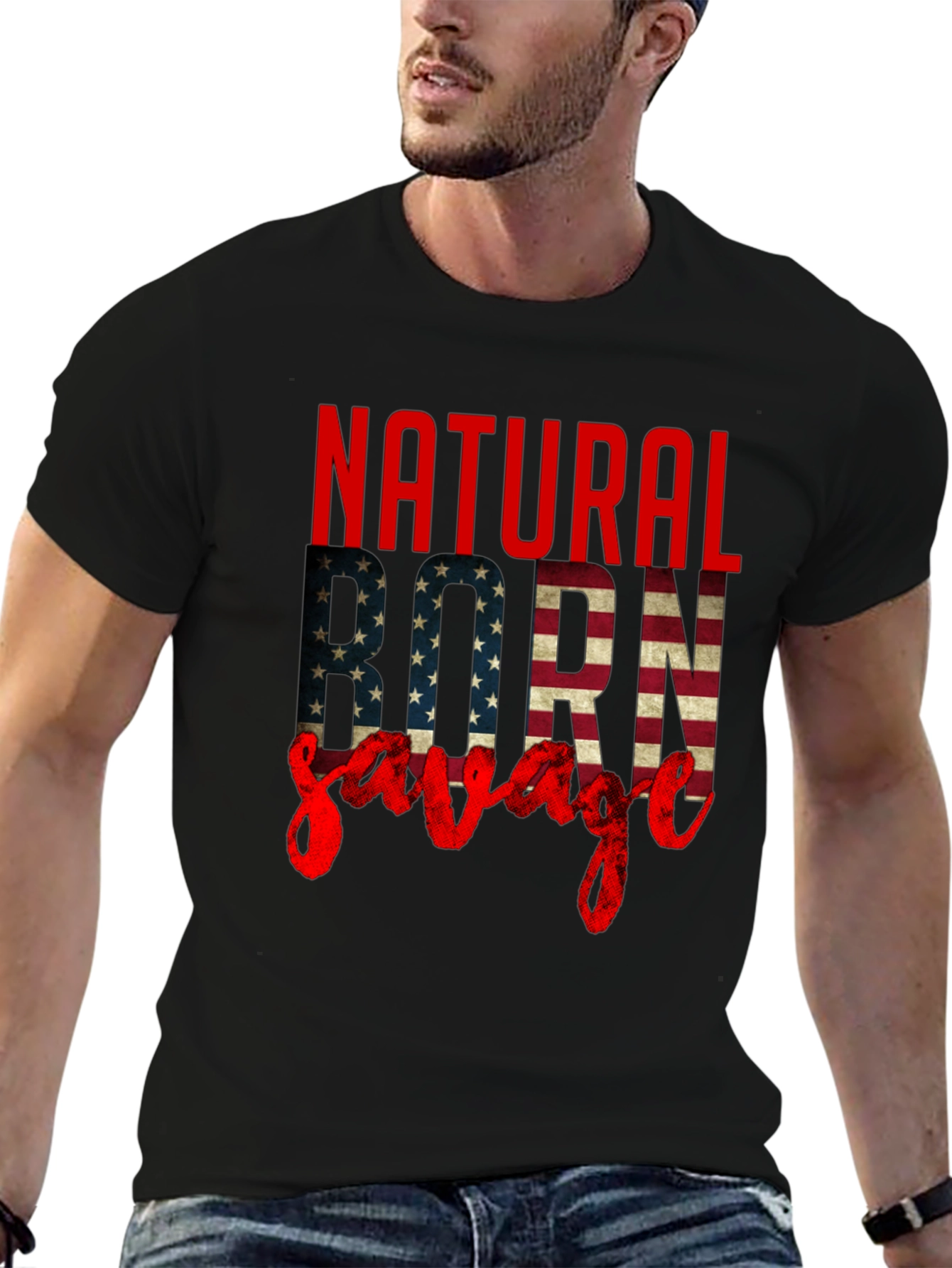 Natural Born Savage Graphic Tee