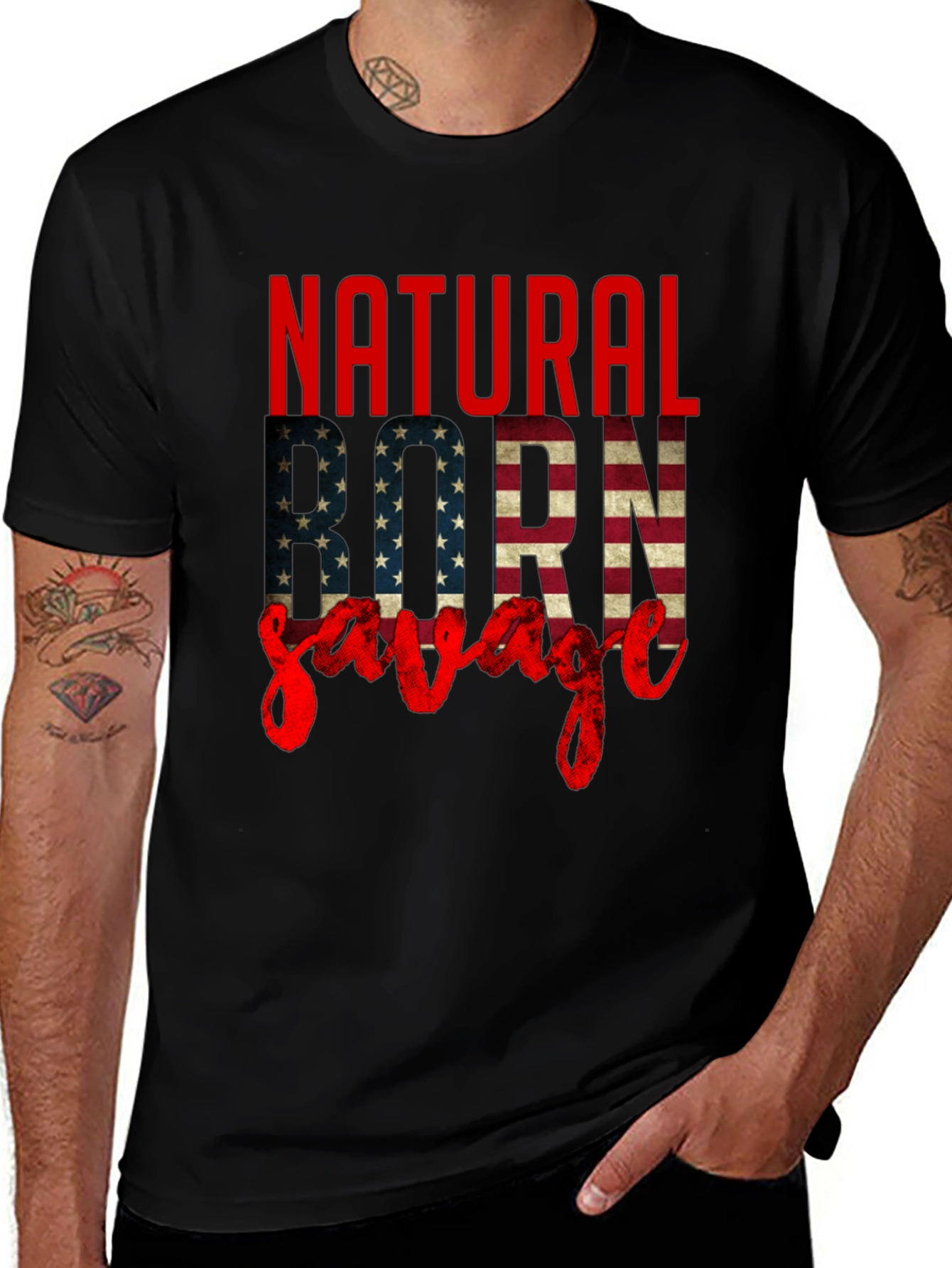 Natural Born Savage Graphic Tee