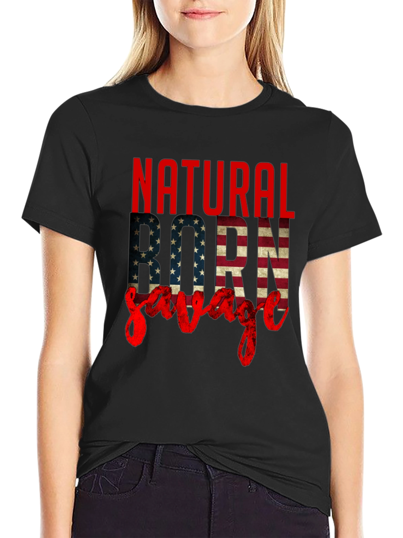 Natural Born Savage Graphic Tee