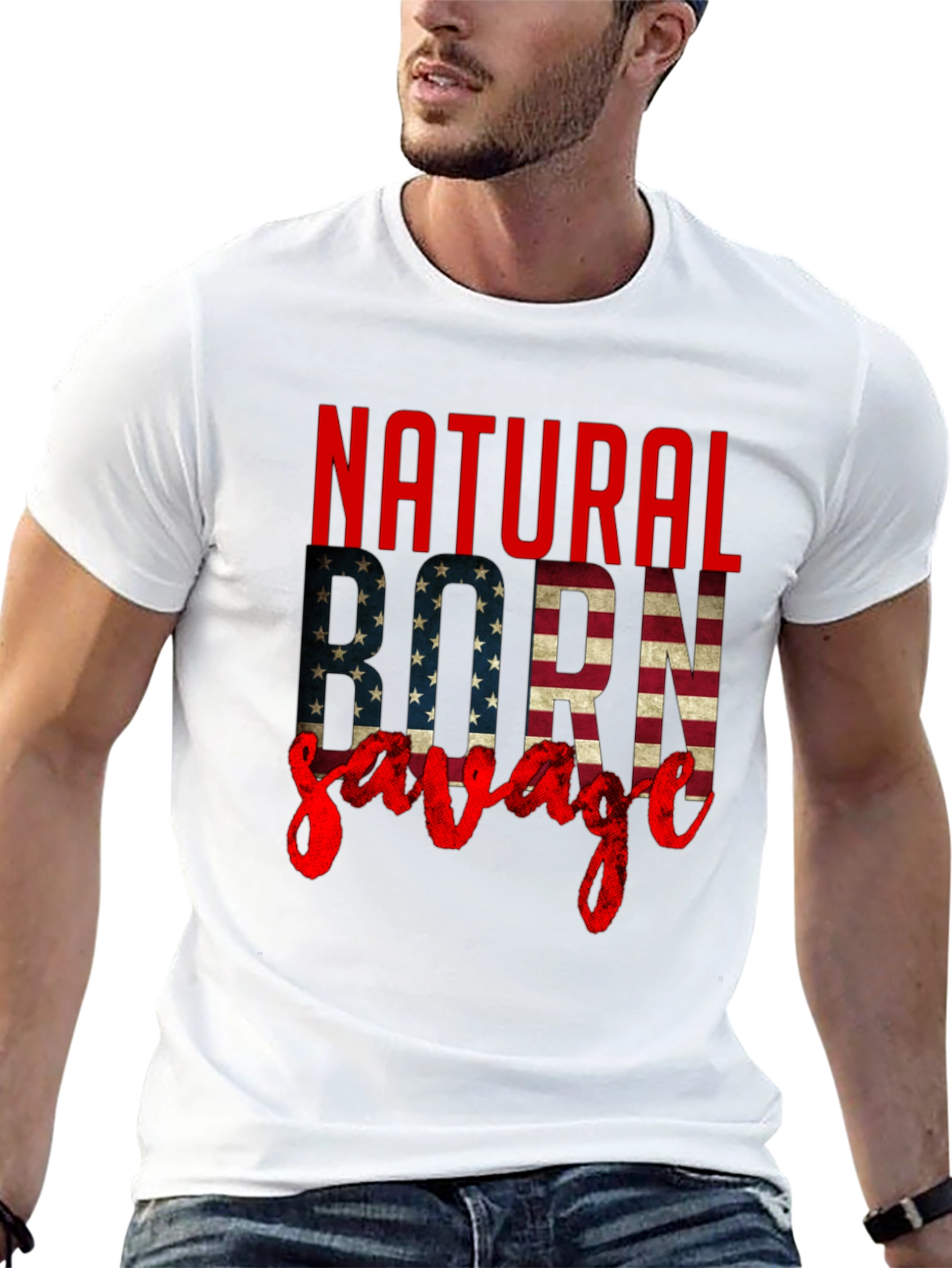 Natural Born Savage Graphic Tee
