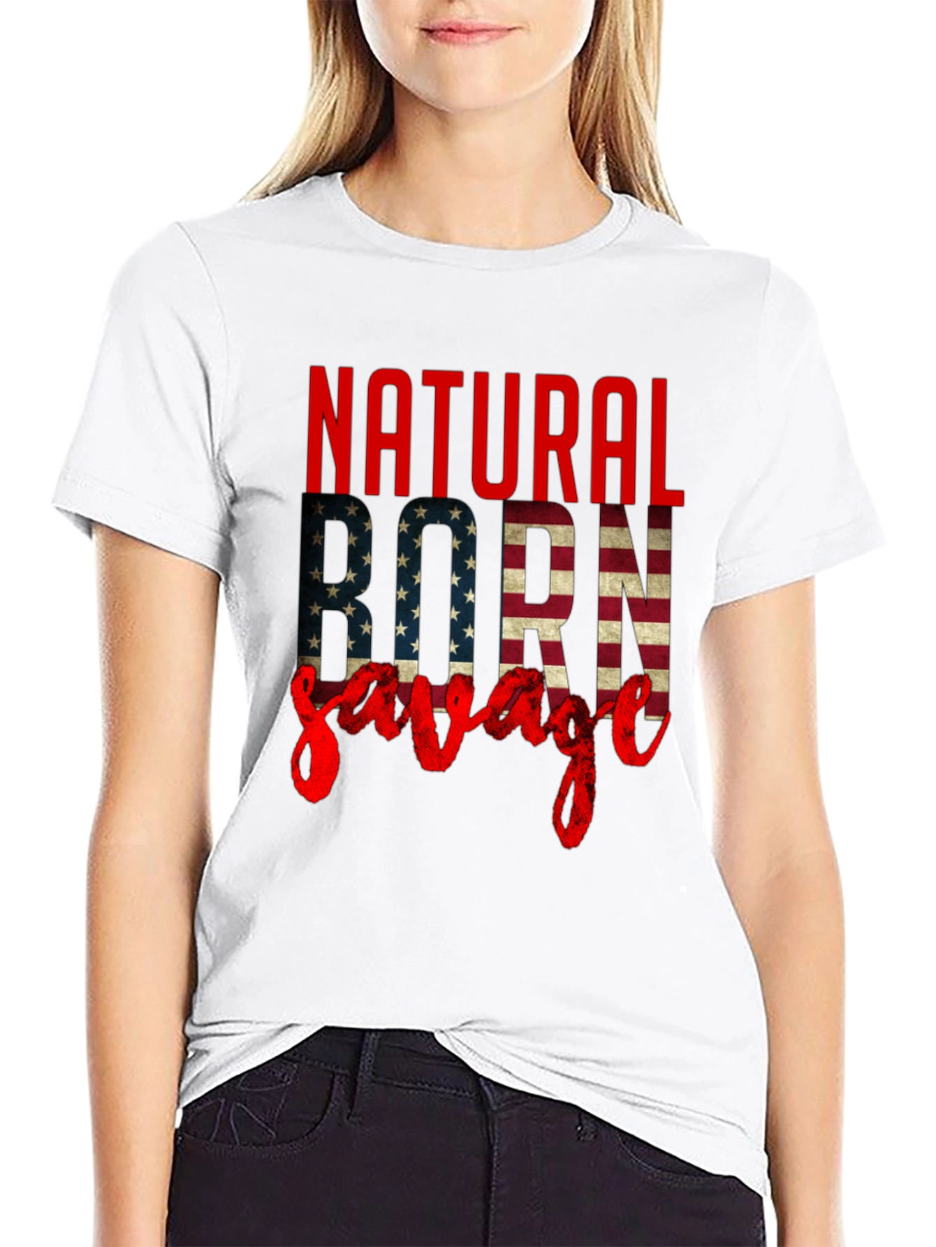 Natural Born Savage Graphic Tee