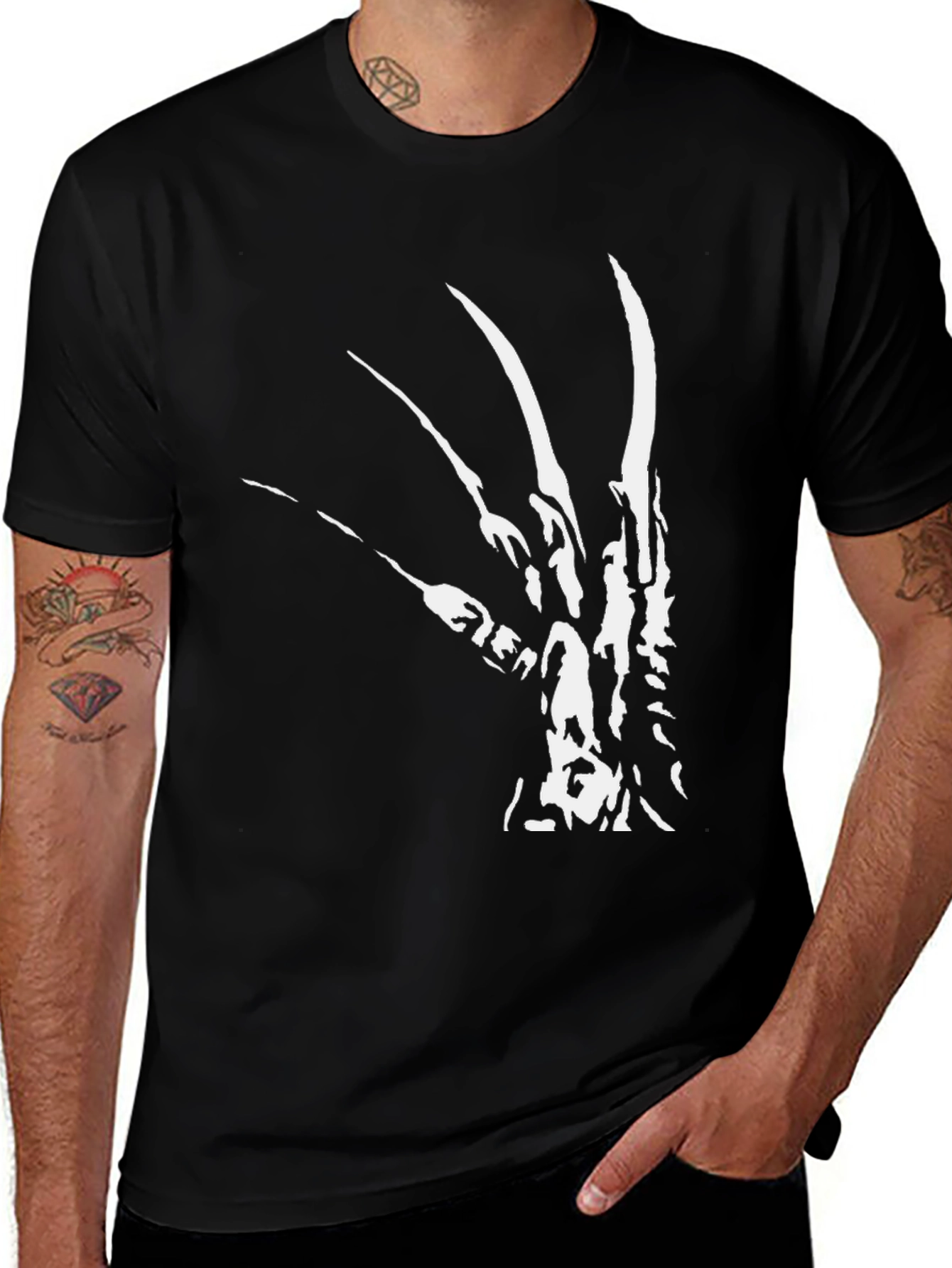 Freddy Krueger Glove T-Shirt - Nightmare Tee