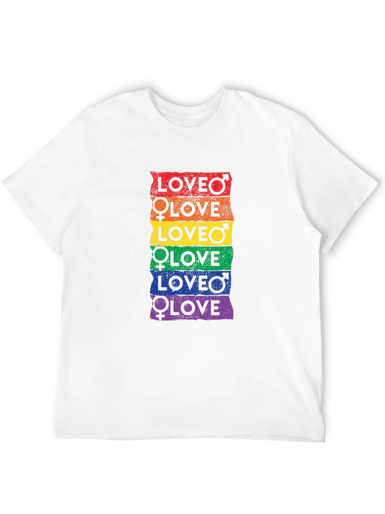 LGBTQ+ Pride Love Graphic Tee