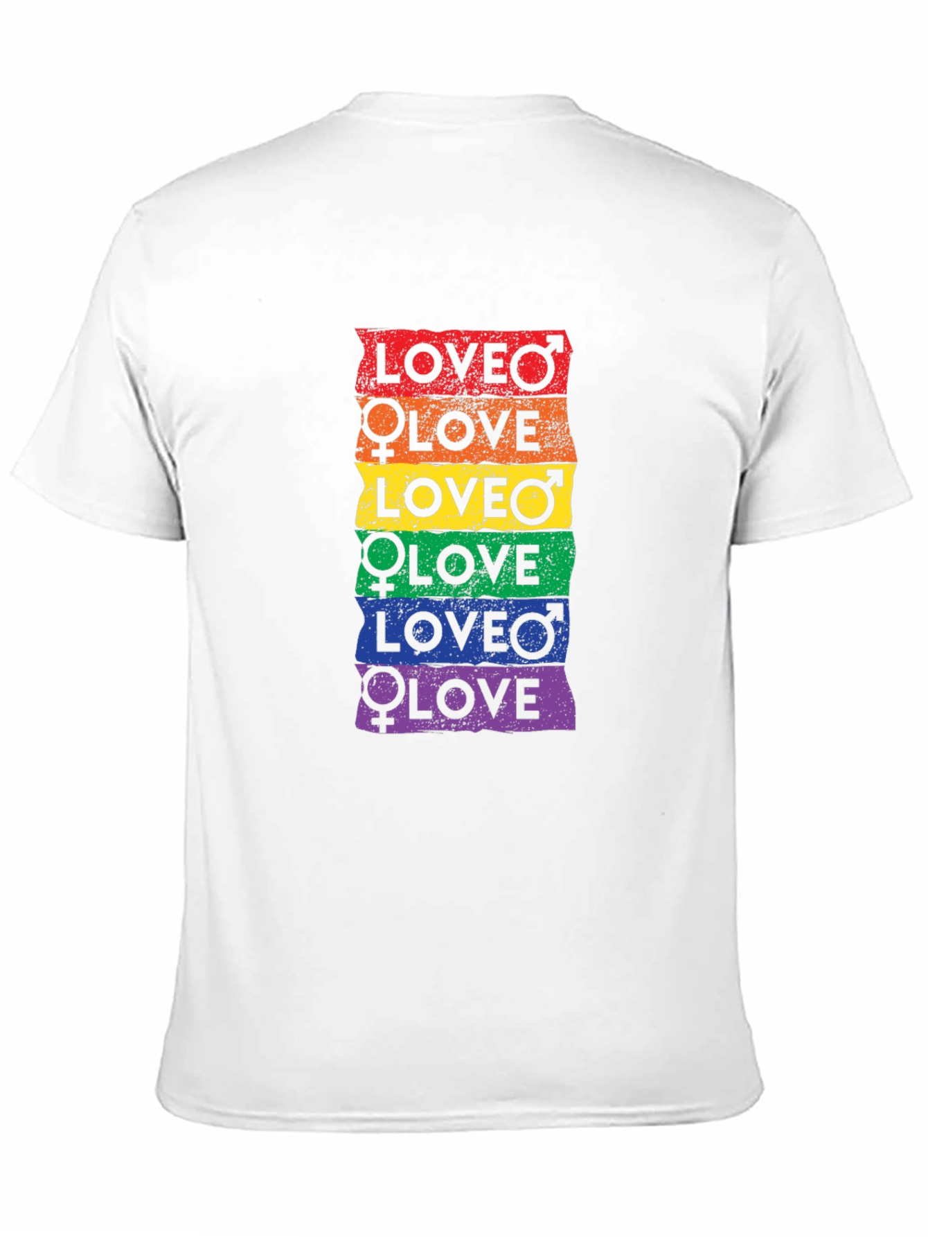 LGBTQ+ Pride Love Graphic Tee