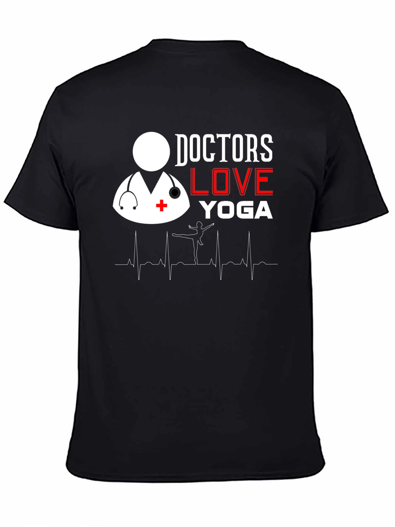 Doctors Love Yoga Graphic T-Shirt