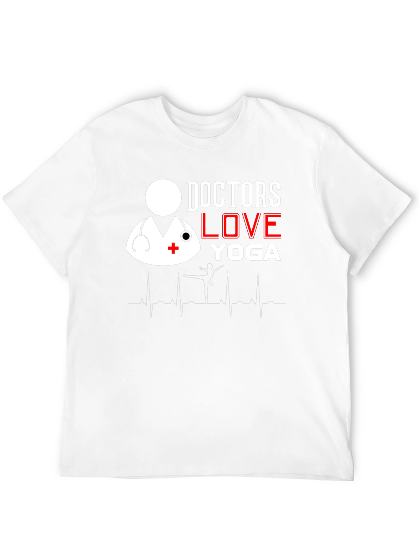 Doctors Love Yoga Graphic T-Shirt
