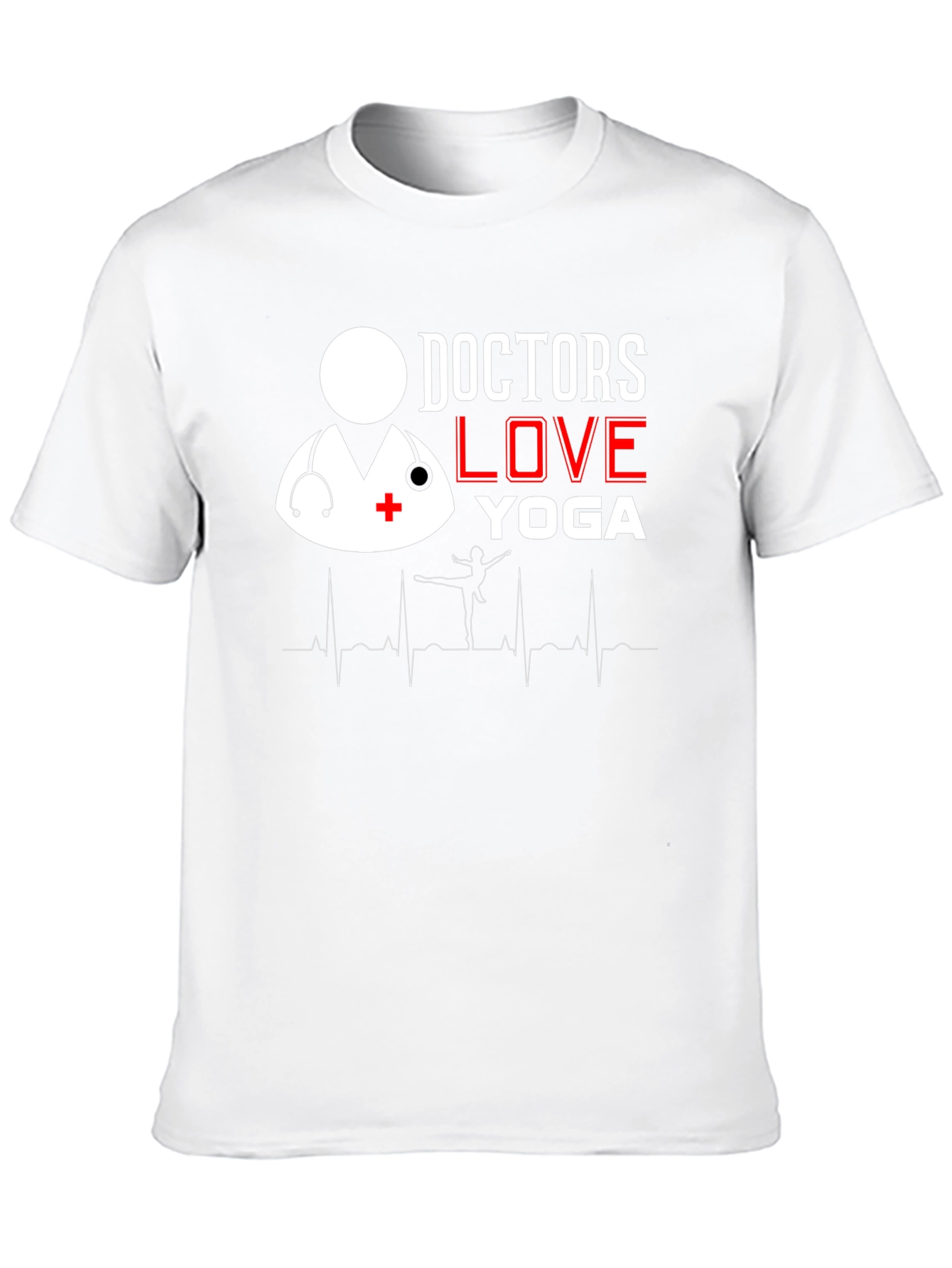 Doctors Love Yoga Graphic T-Shirt