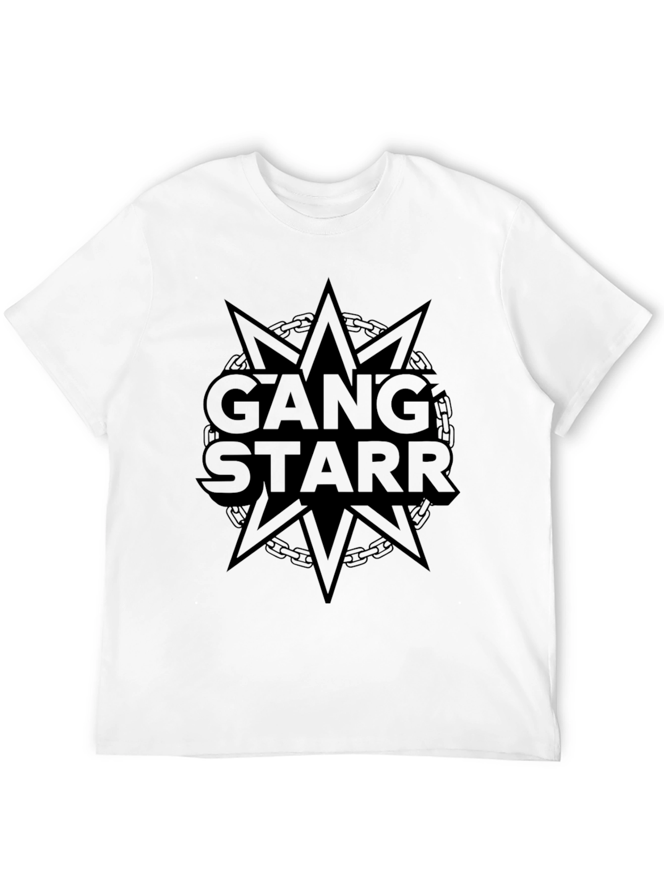 Gang Starr Black Graphic Tee