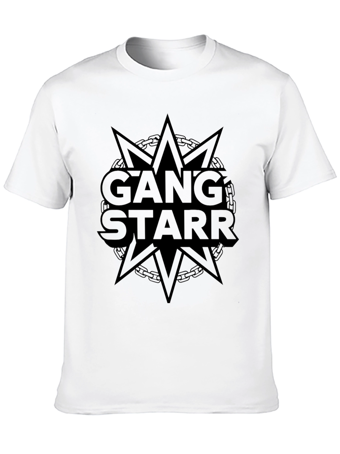 Gang Starr Black Graphic Tee