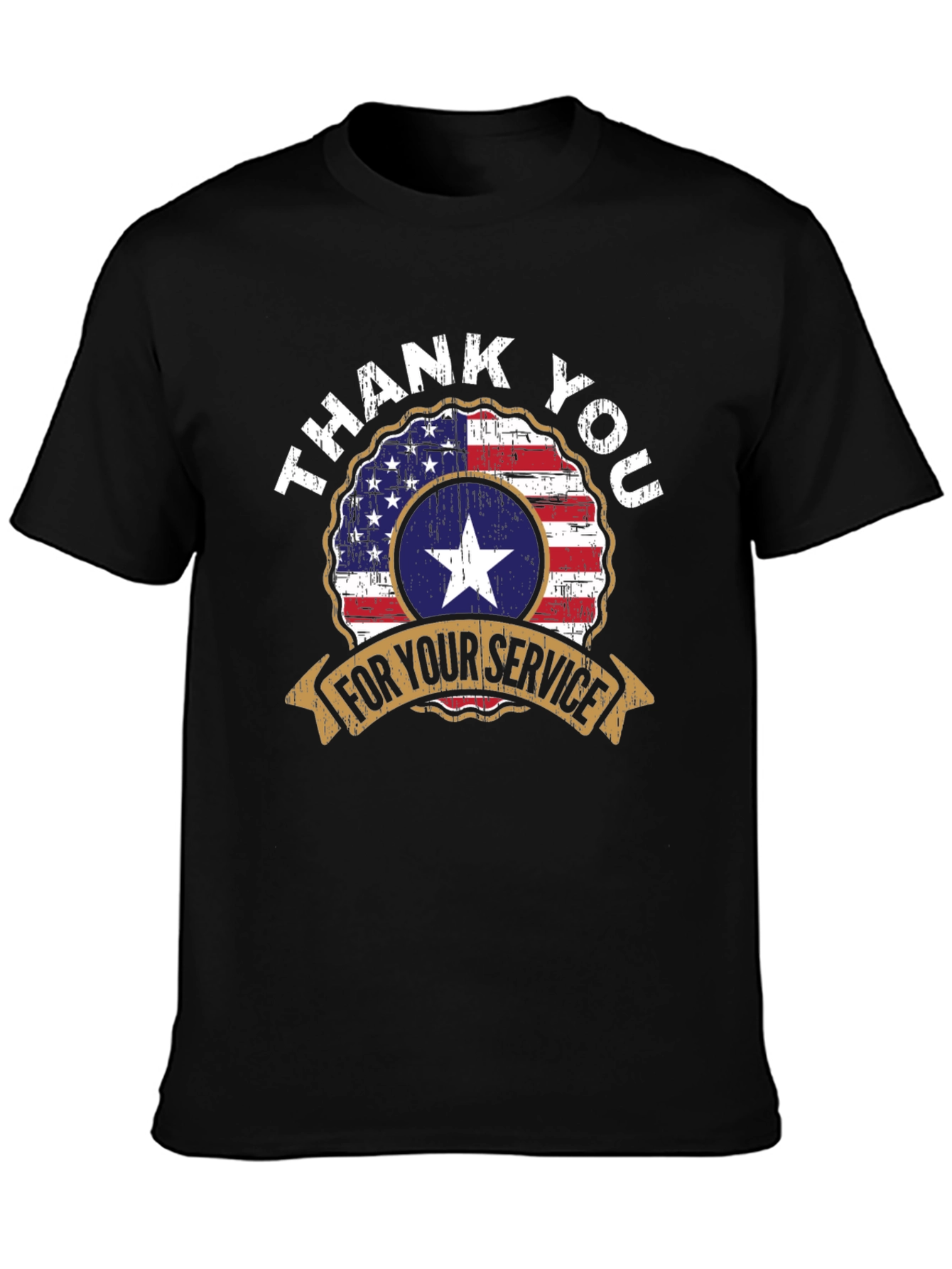 Thank You For Your Service Patriotic T-Shirt
