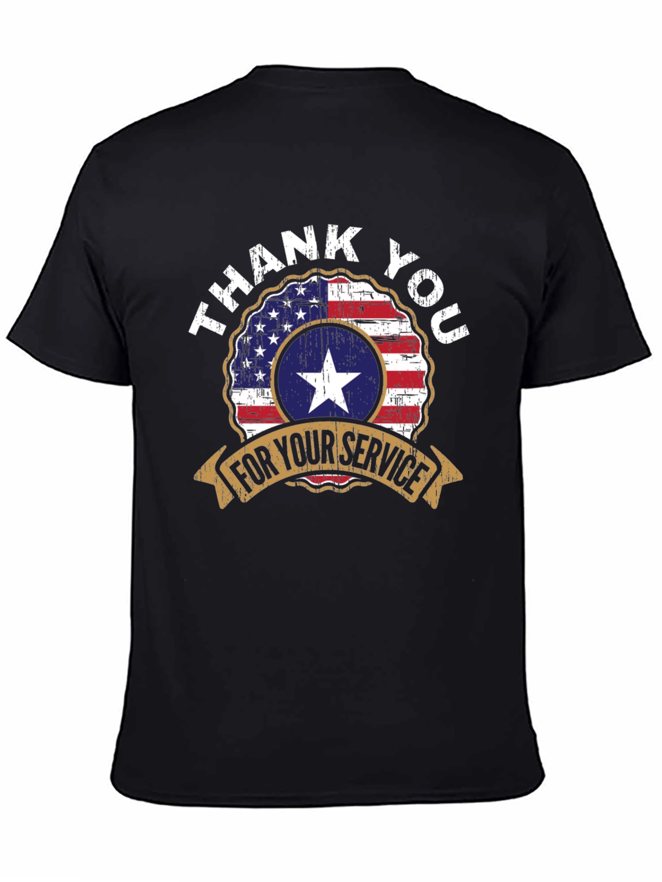 Thank You For Your Service Patriotic T-Shirt