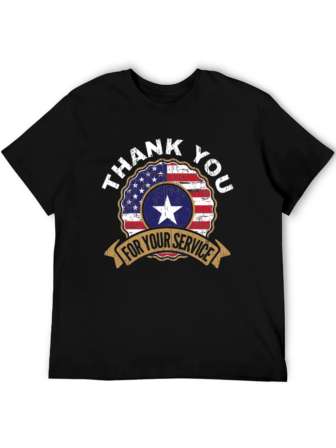 Thank You For Your Service Patriotic T-Shirt