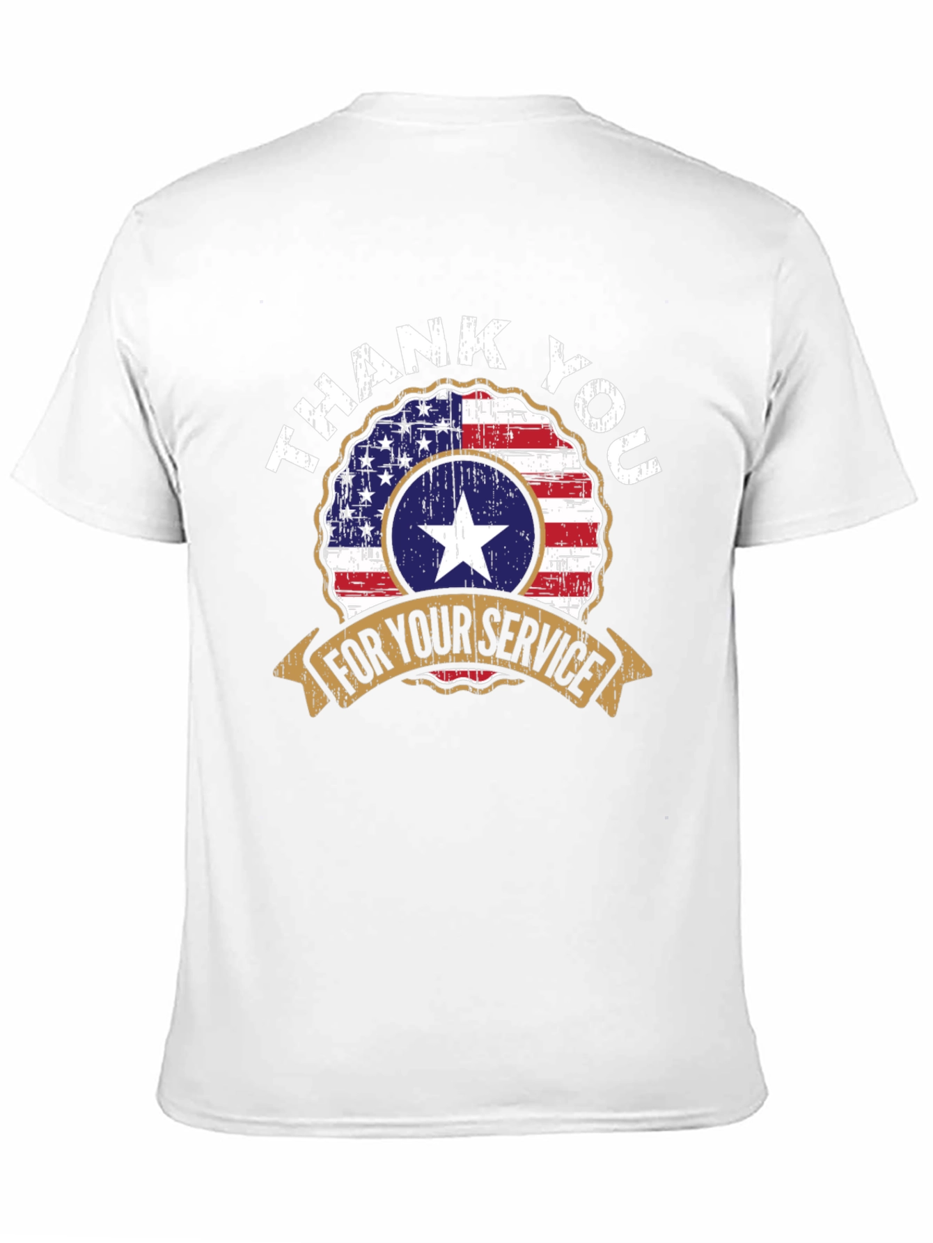 Thank You For Your Service Patriotic T-Shirt