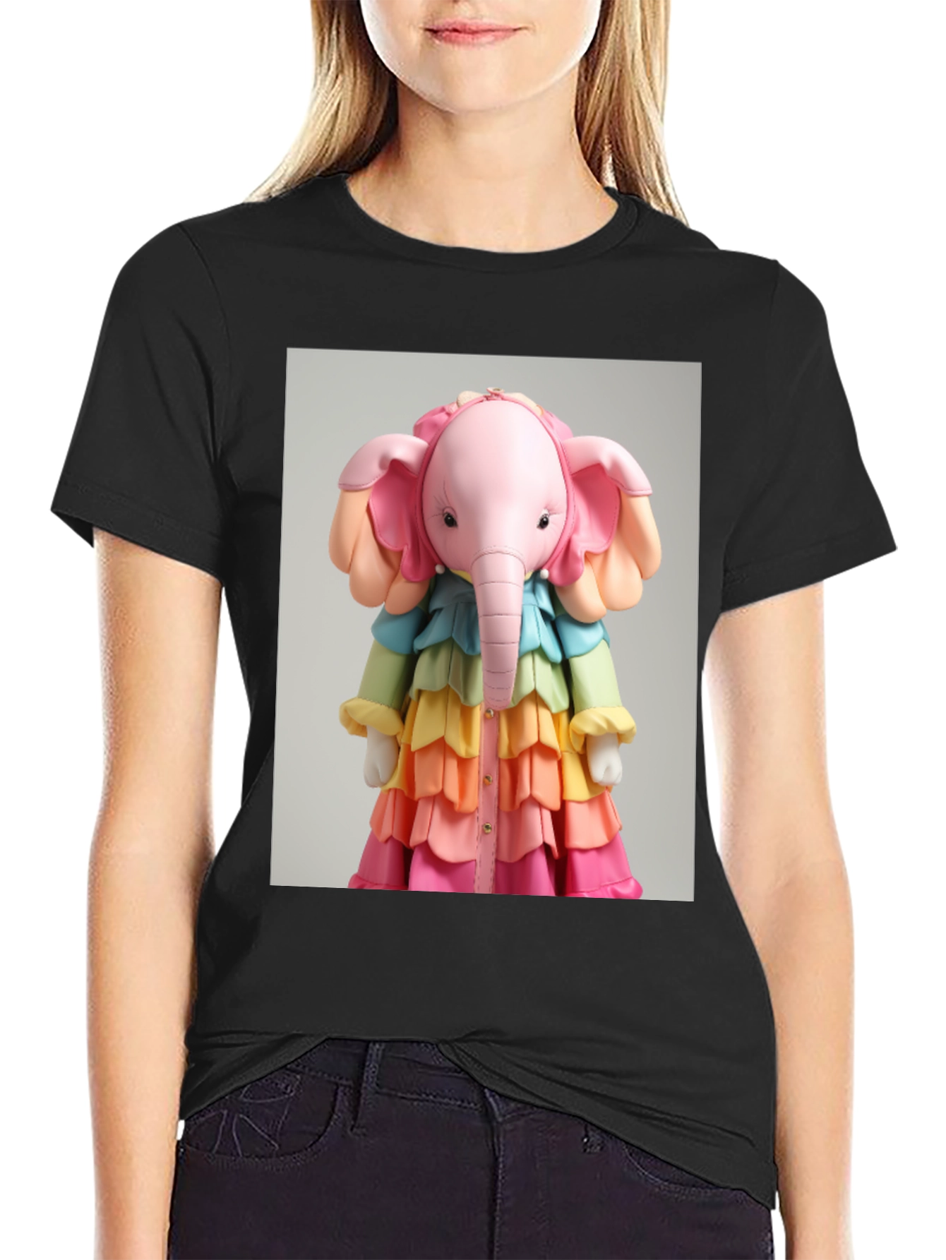 Elephant Puppet Graphic Tee