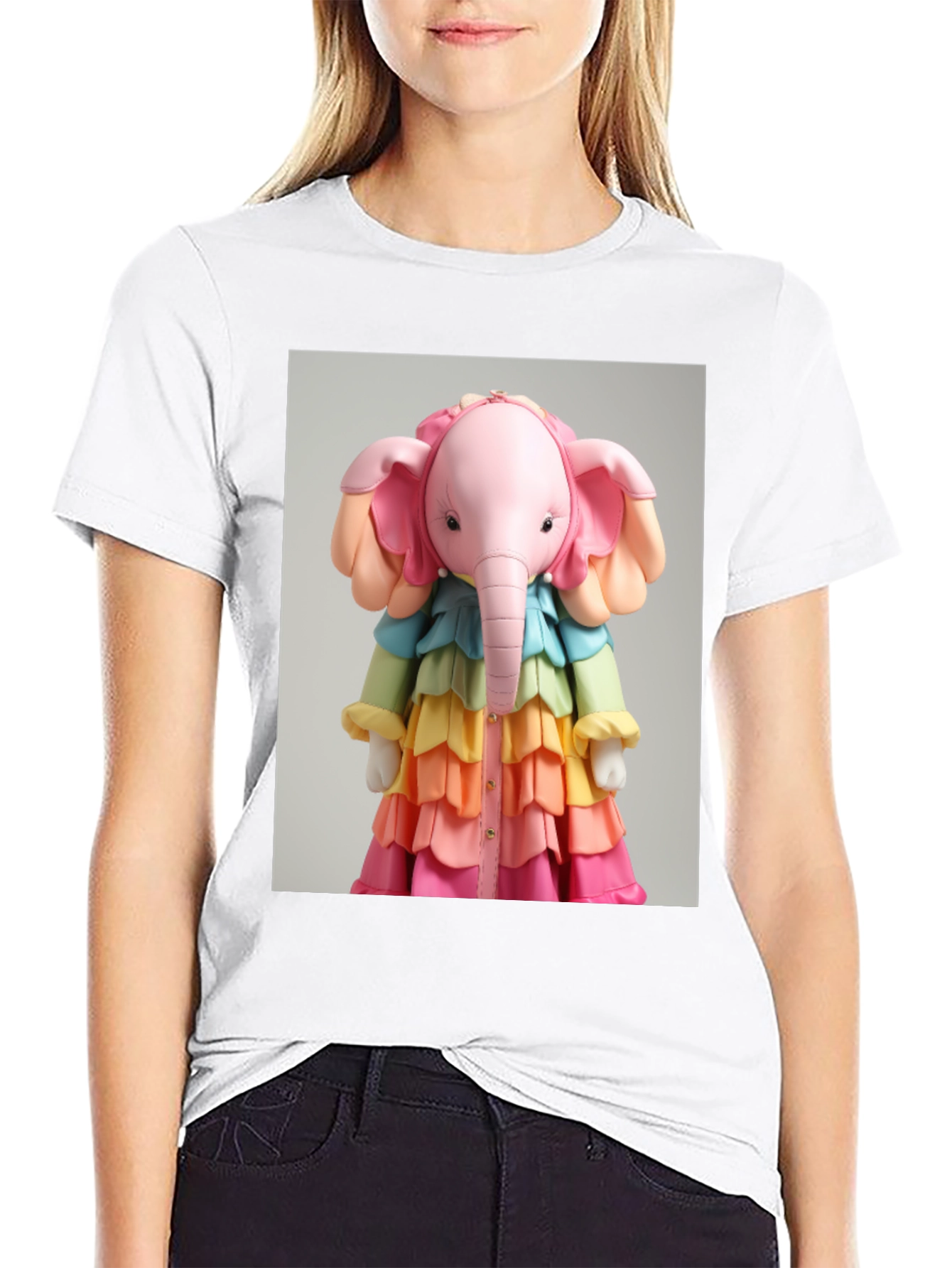 Elephant Puppet Graphic Tee