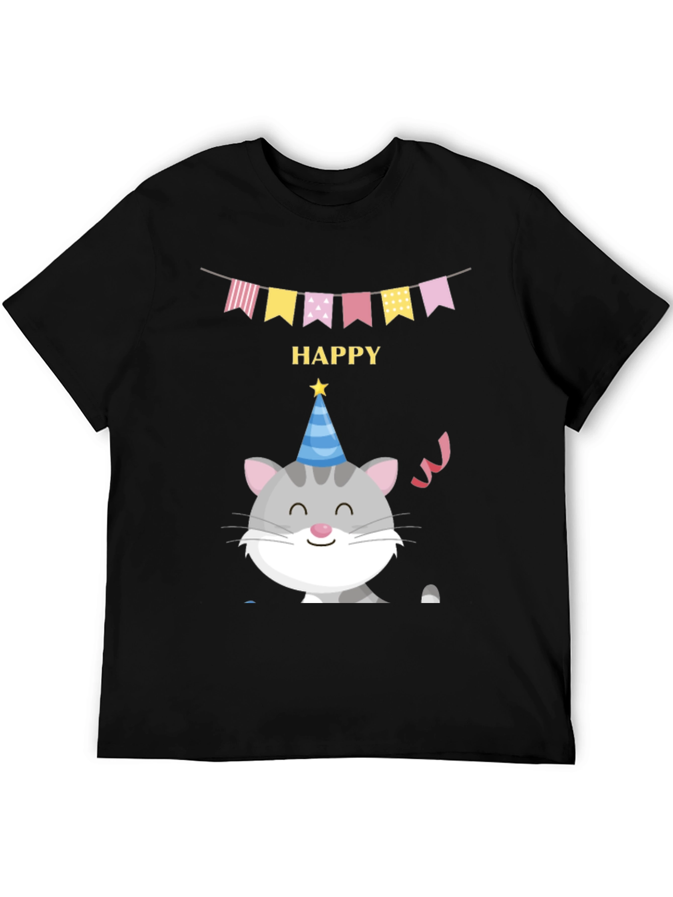 Happy Cat Birthday T-Shirt