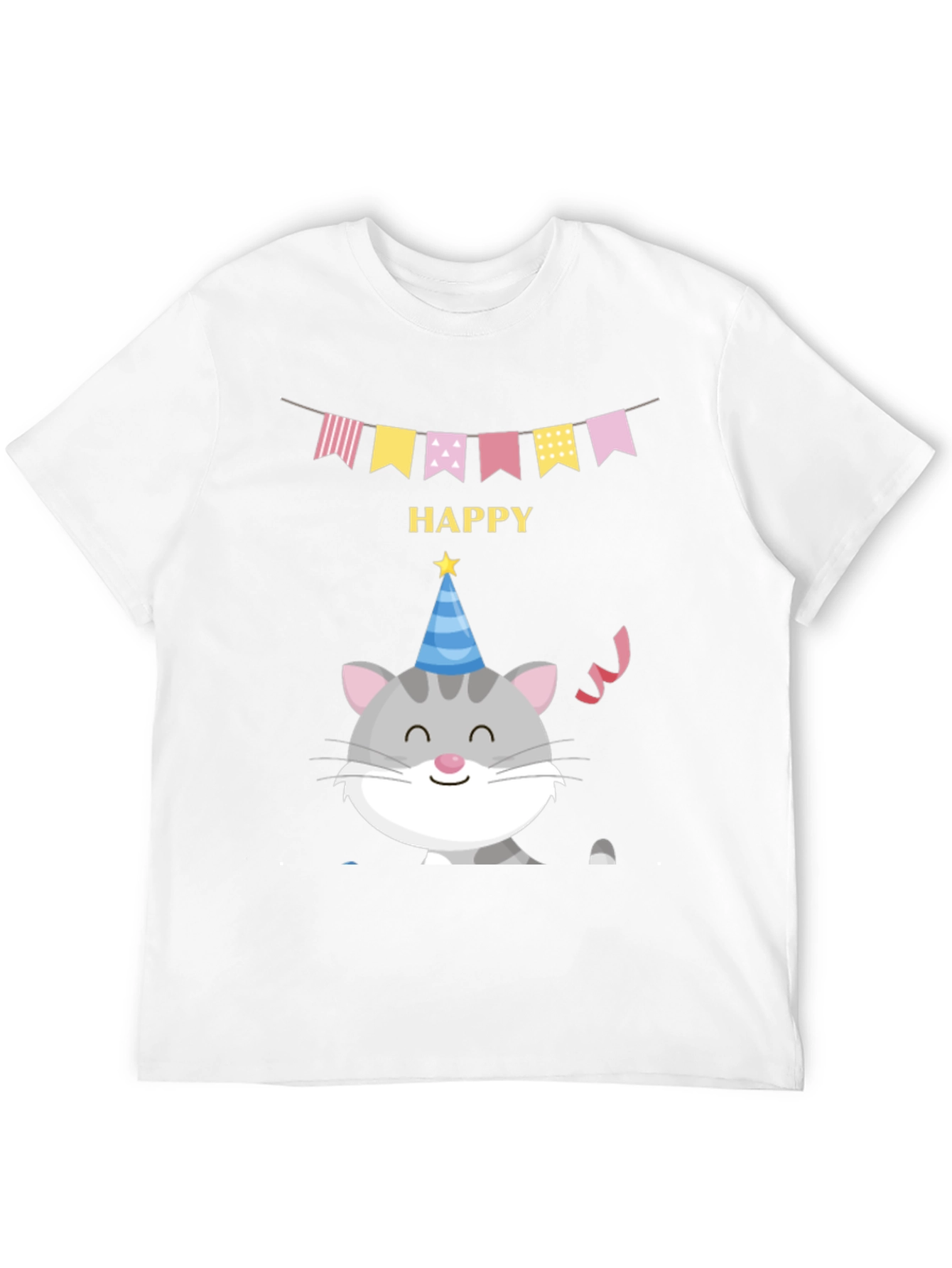 Happy Cat Birthday T-Shirt