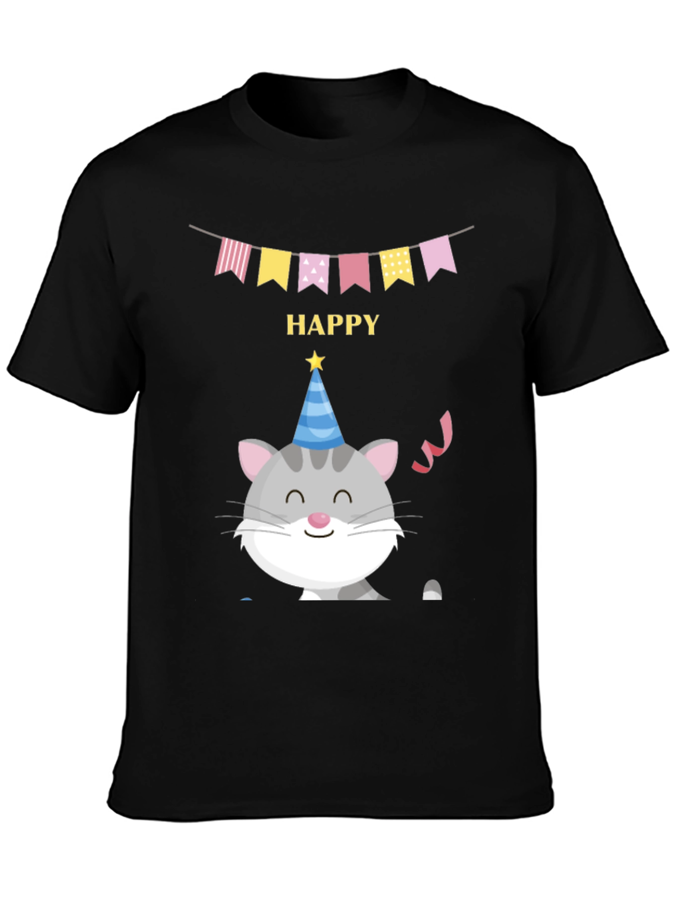 Happy Cat Birthday T-Shirt