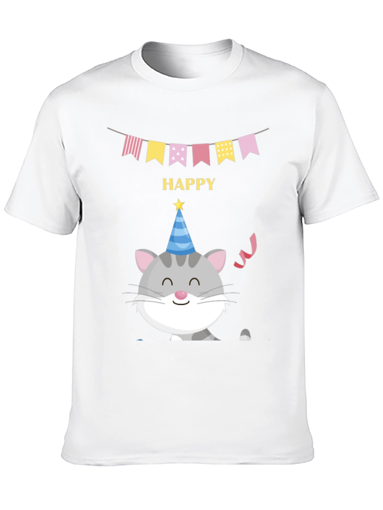 Happy Cat Birthday T-Shirt