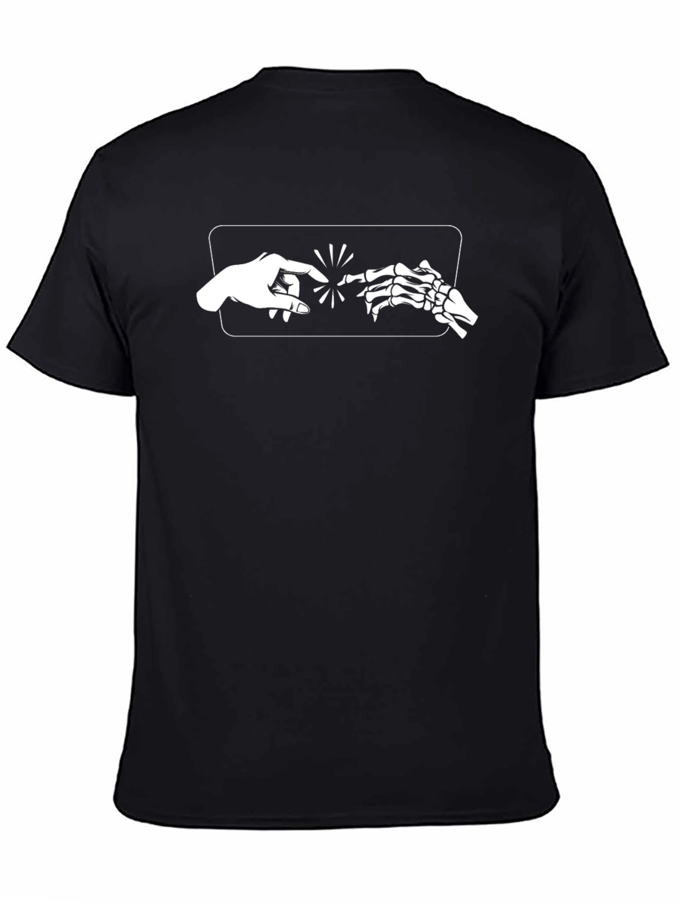 Creation of Adam Skeleton T-Shirt - Black
